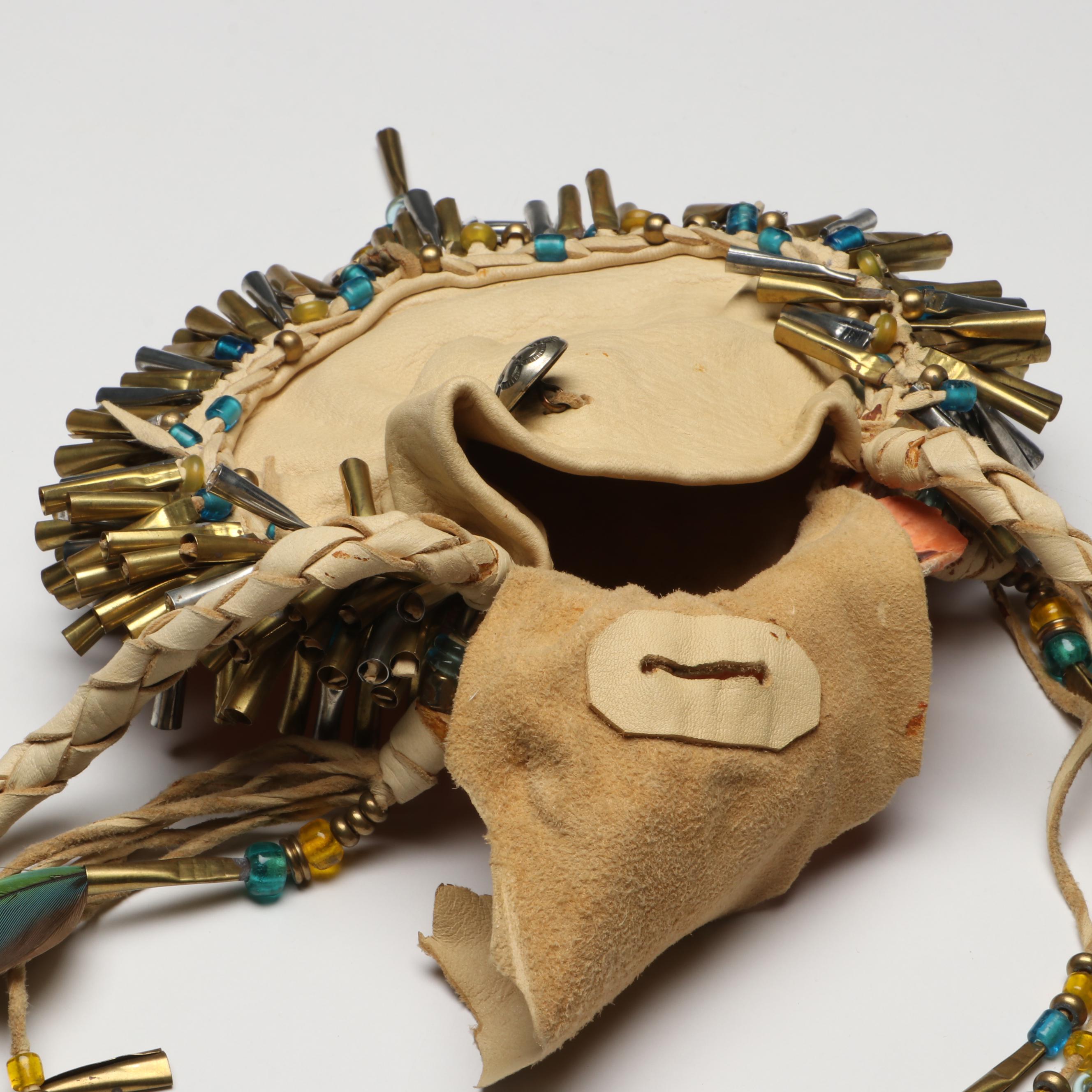 Boho Style Handcrafted Beaded Shell Handbag