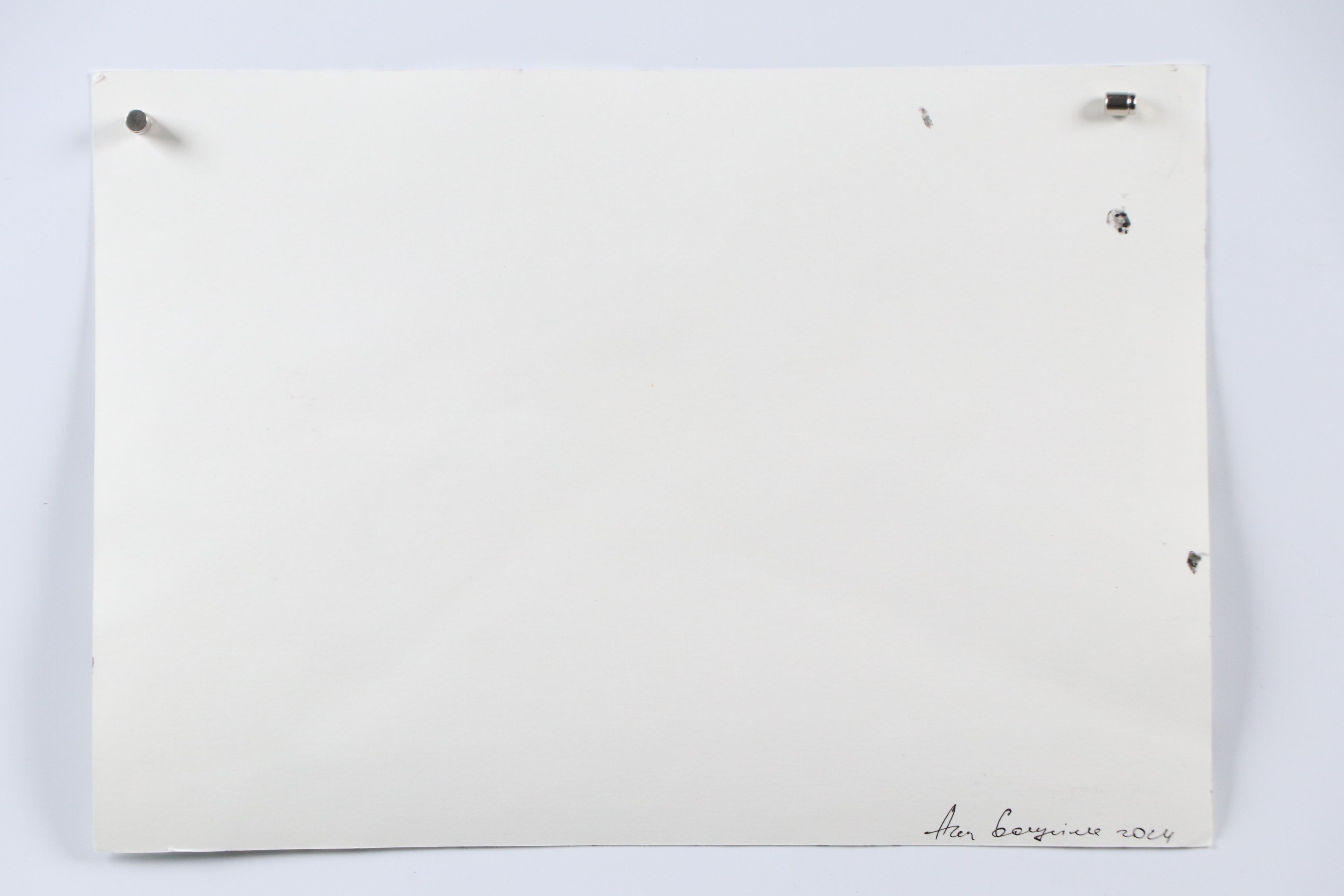 Anne Gorywine Watercolor Painting of Sparrows, 2024