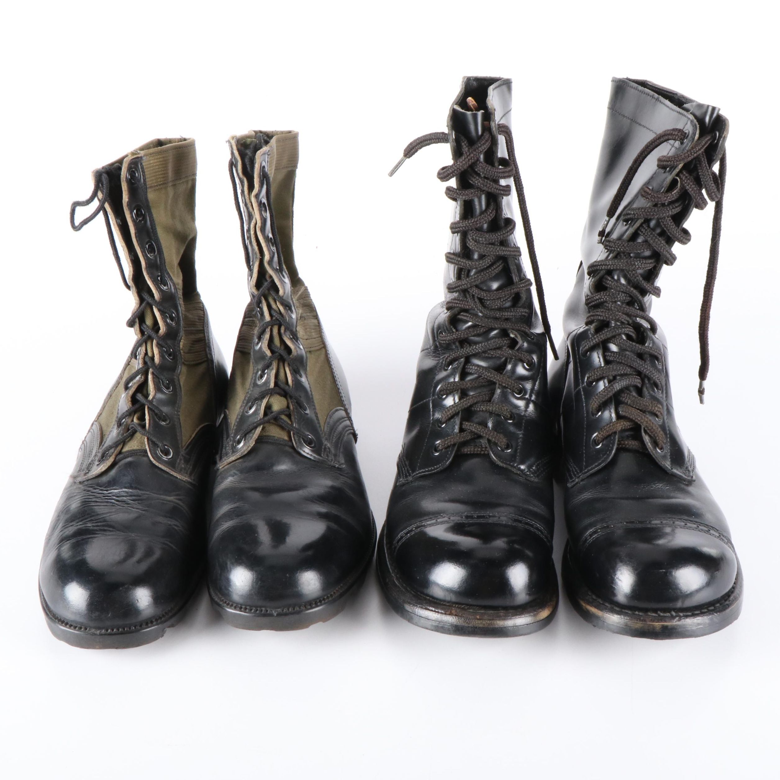 Two Pairs of U.S. Army Boots