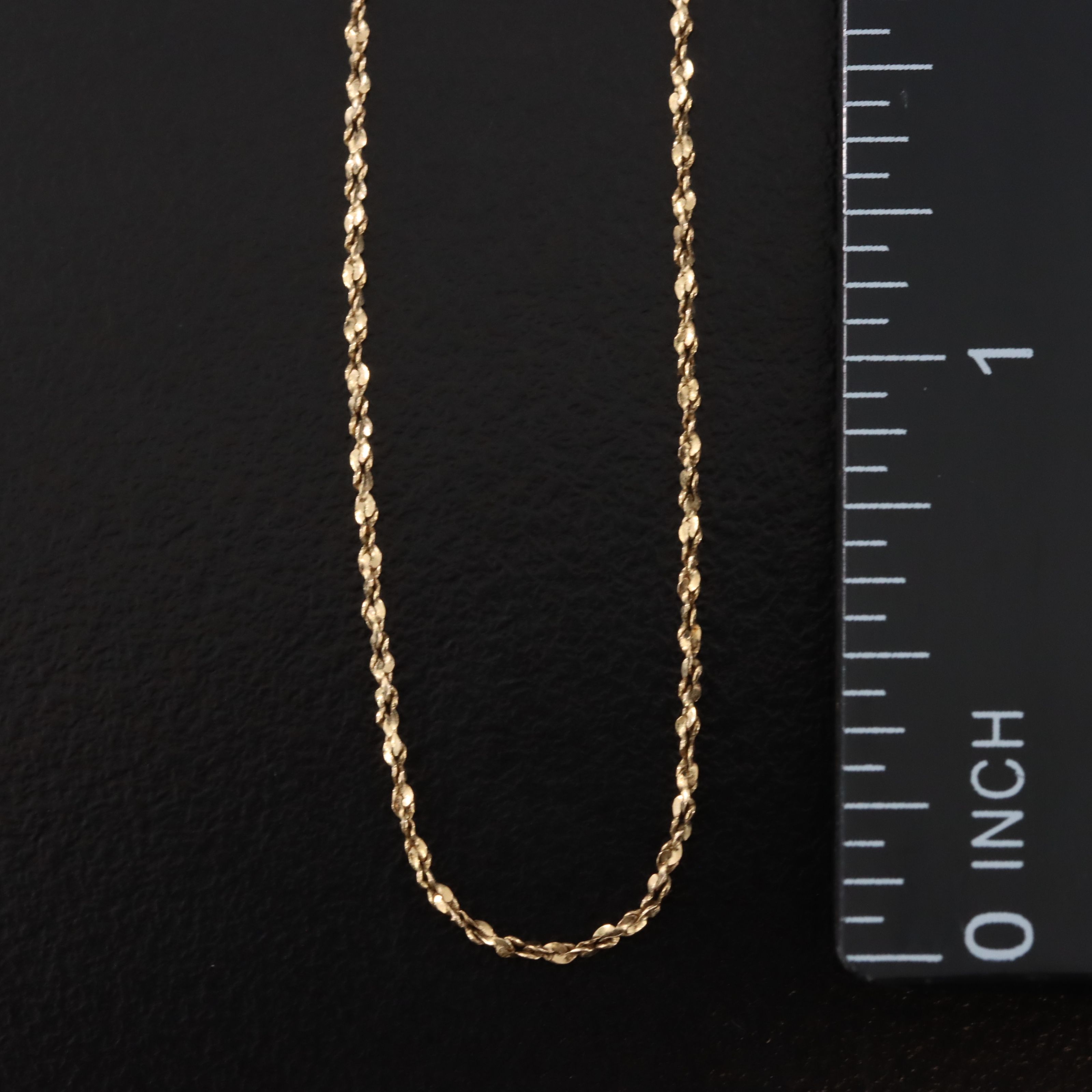 14K Twist Serpentine Chain Necklace