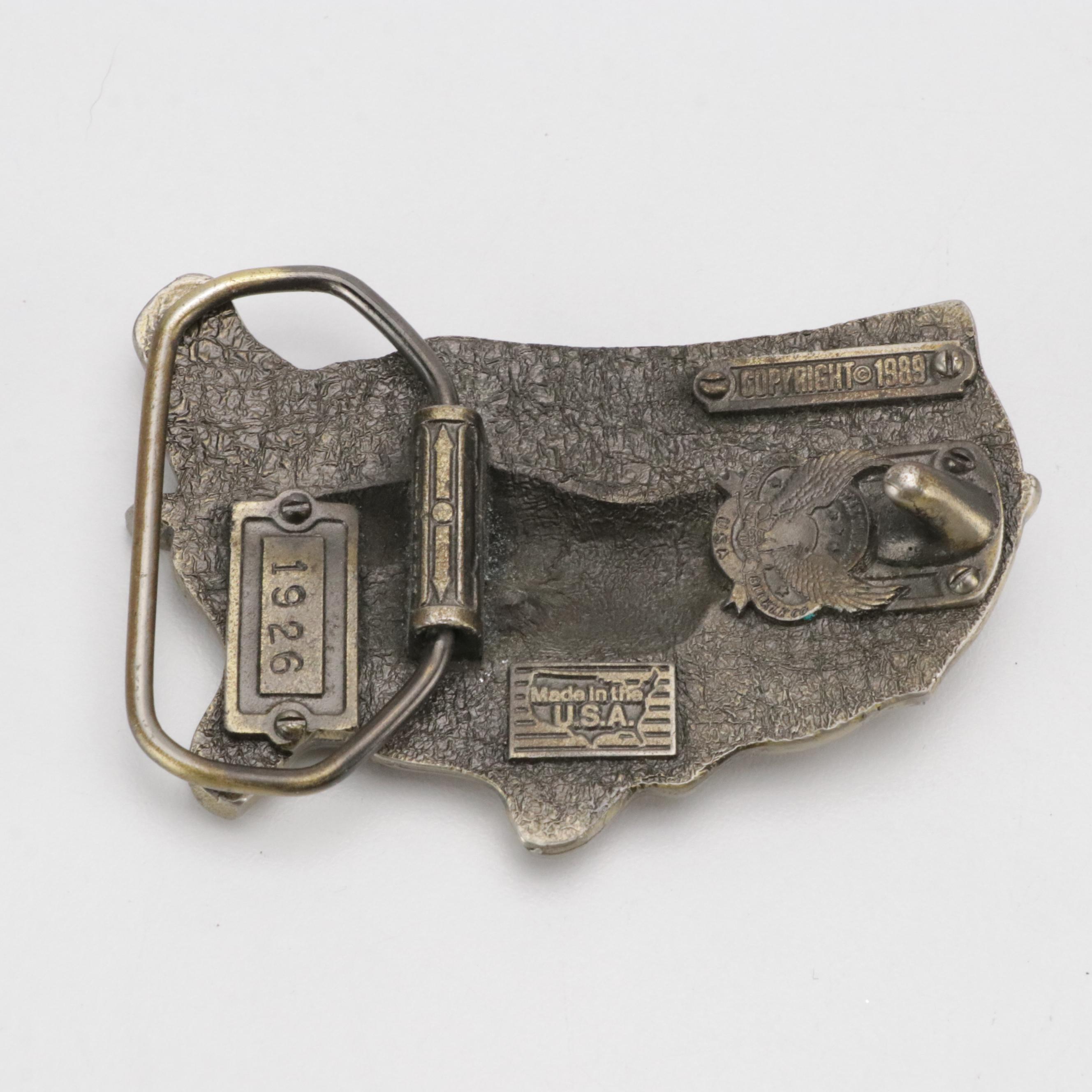 Brass "VAN", Limited Edition "Always Out Front" and Other Belt Buckles