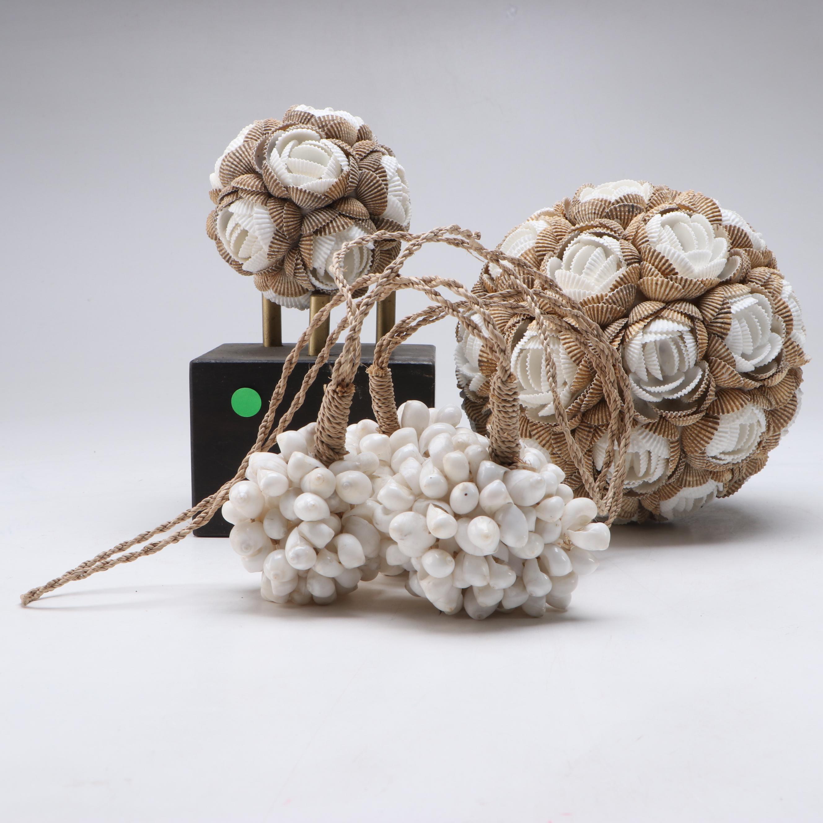 Sanibel Decorative Seashell Orbs