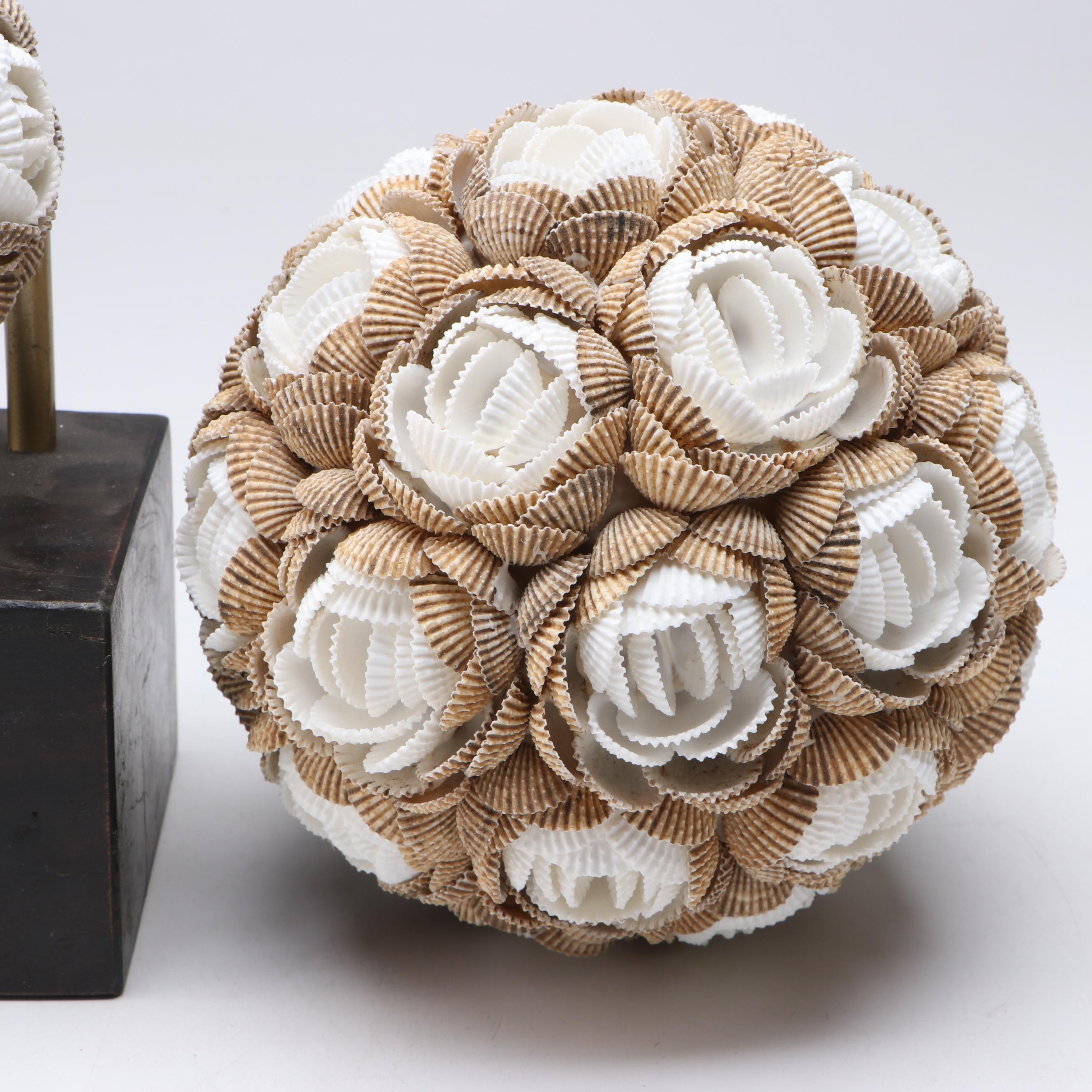 Sanibel Decorative Seashell Orbs