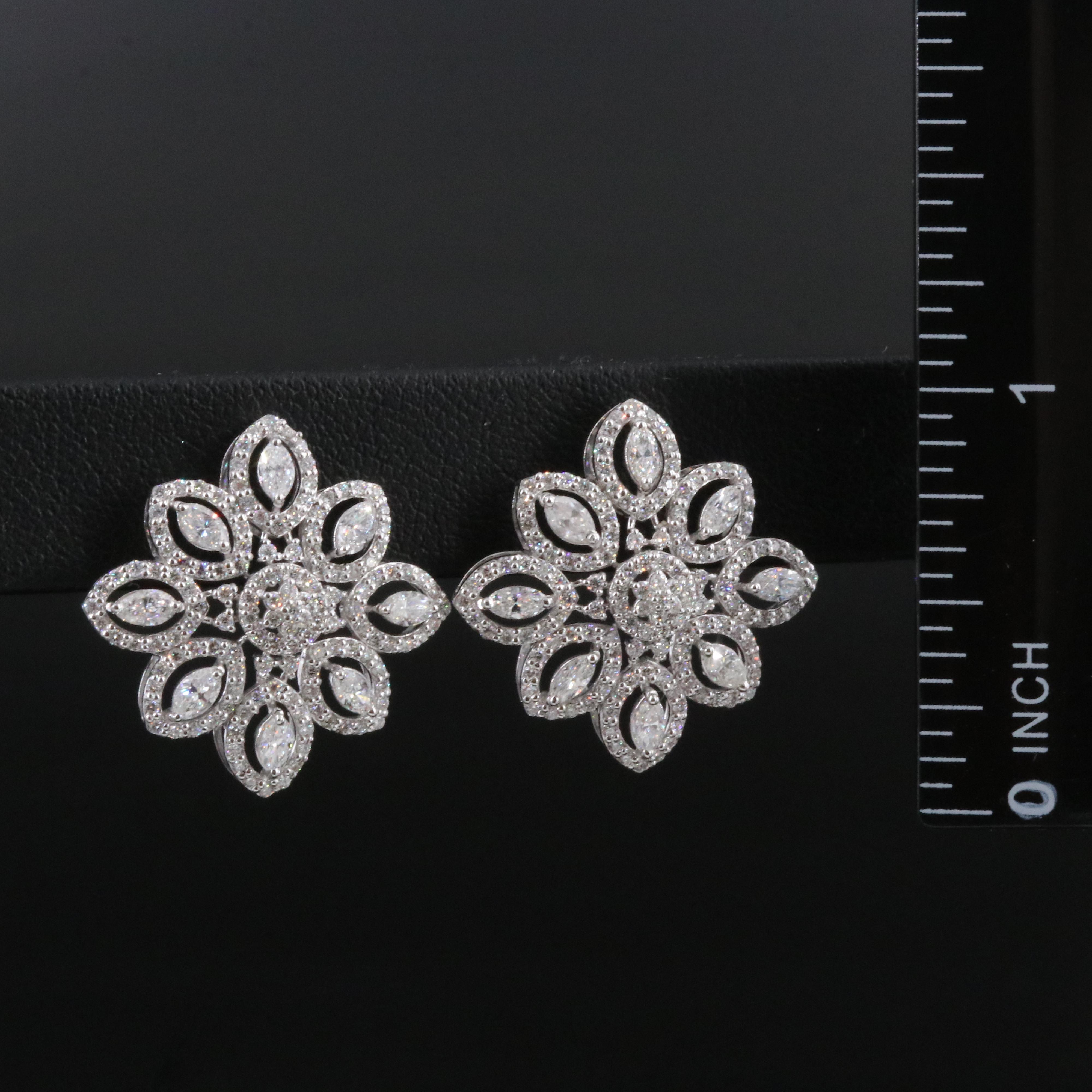 14K 2.36 CTW Diamond Earrings