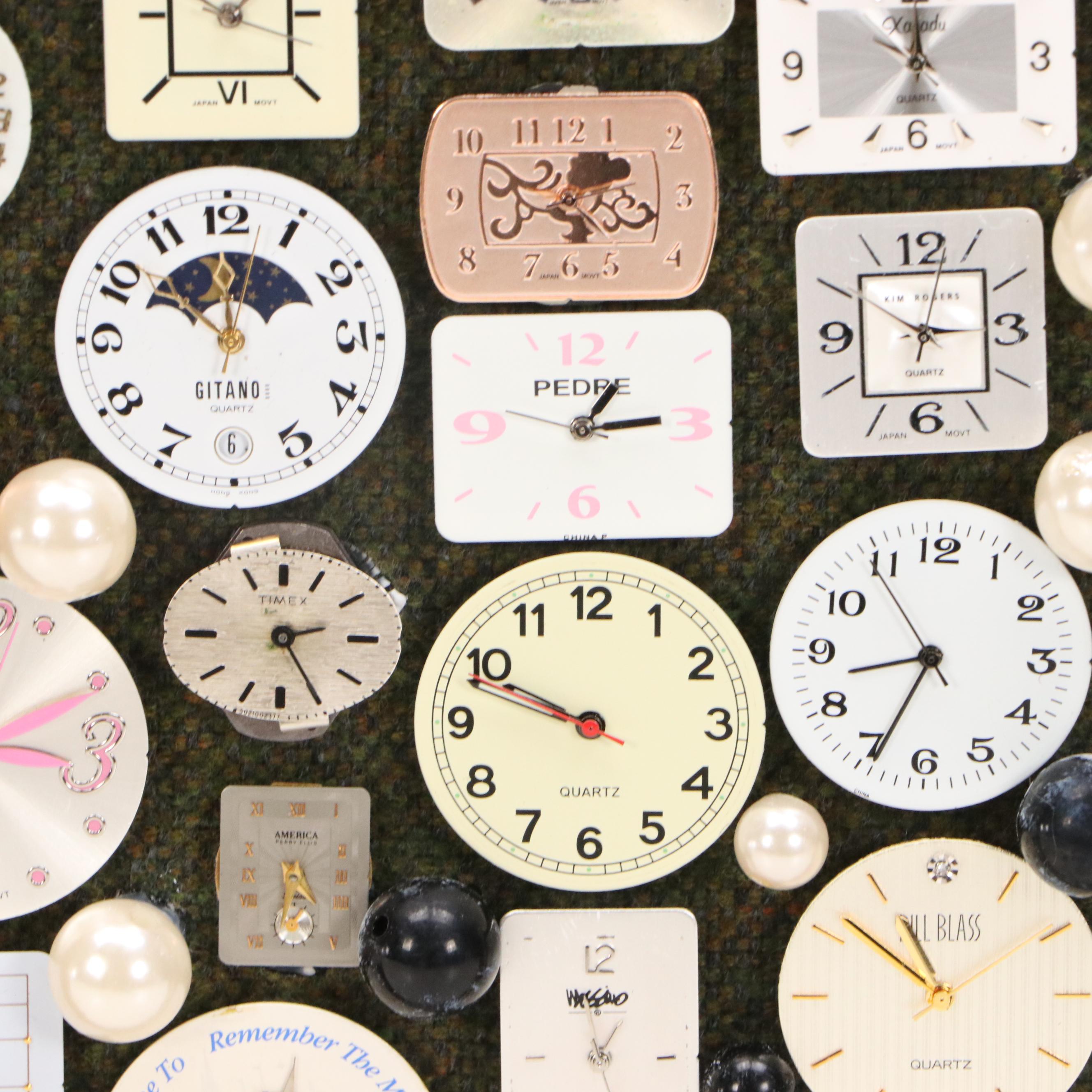 Karen Pagán Watch Face Art Collage, 2025