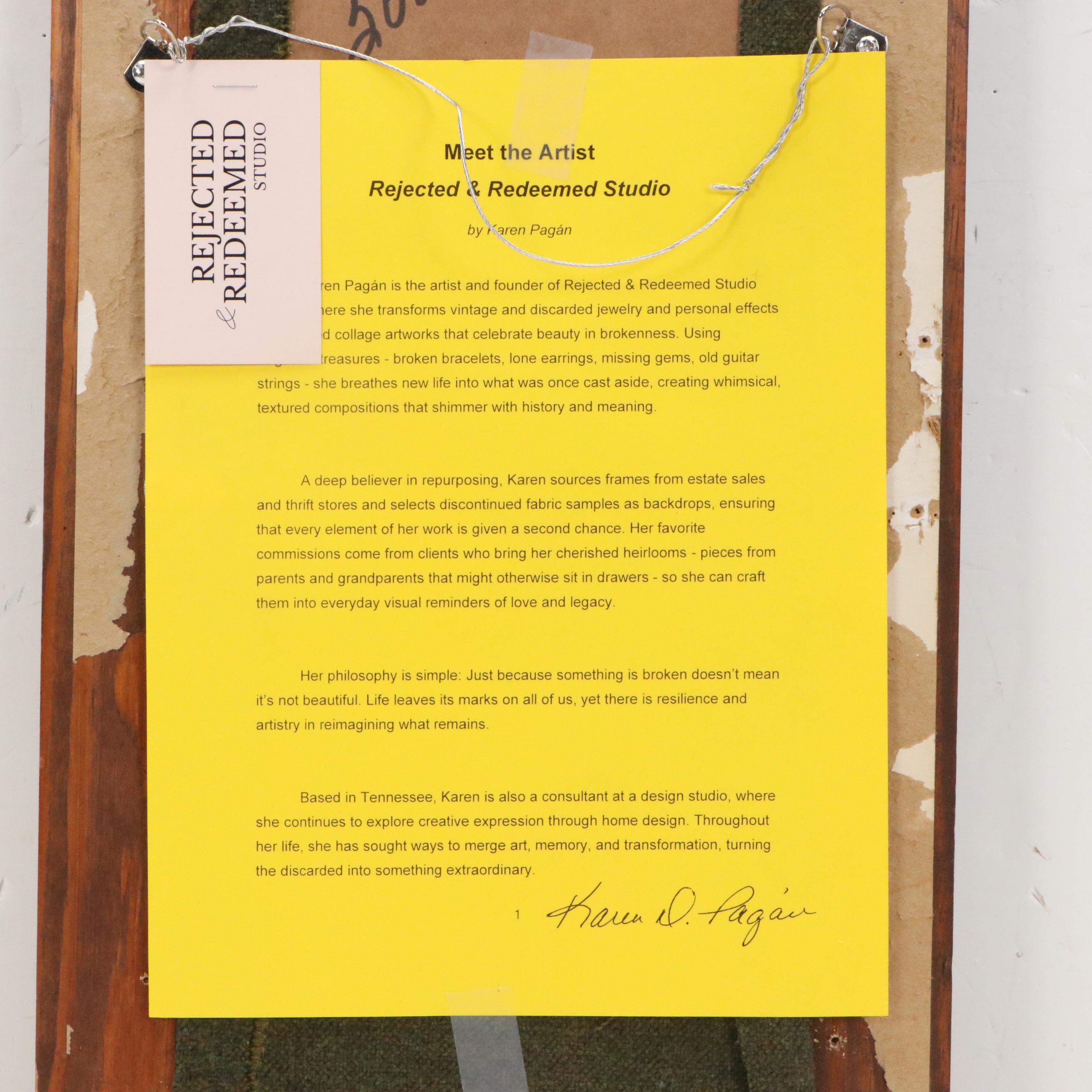 Karen Pagán Watch Face Art Collage, 2025