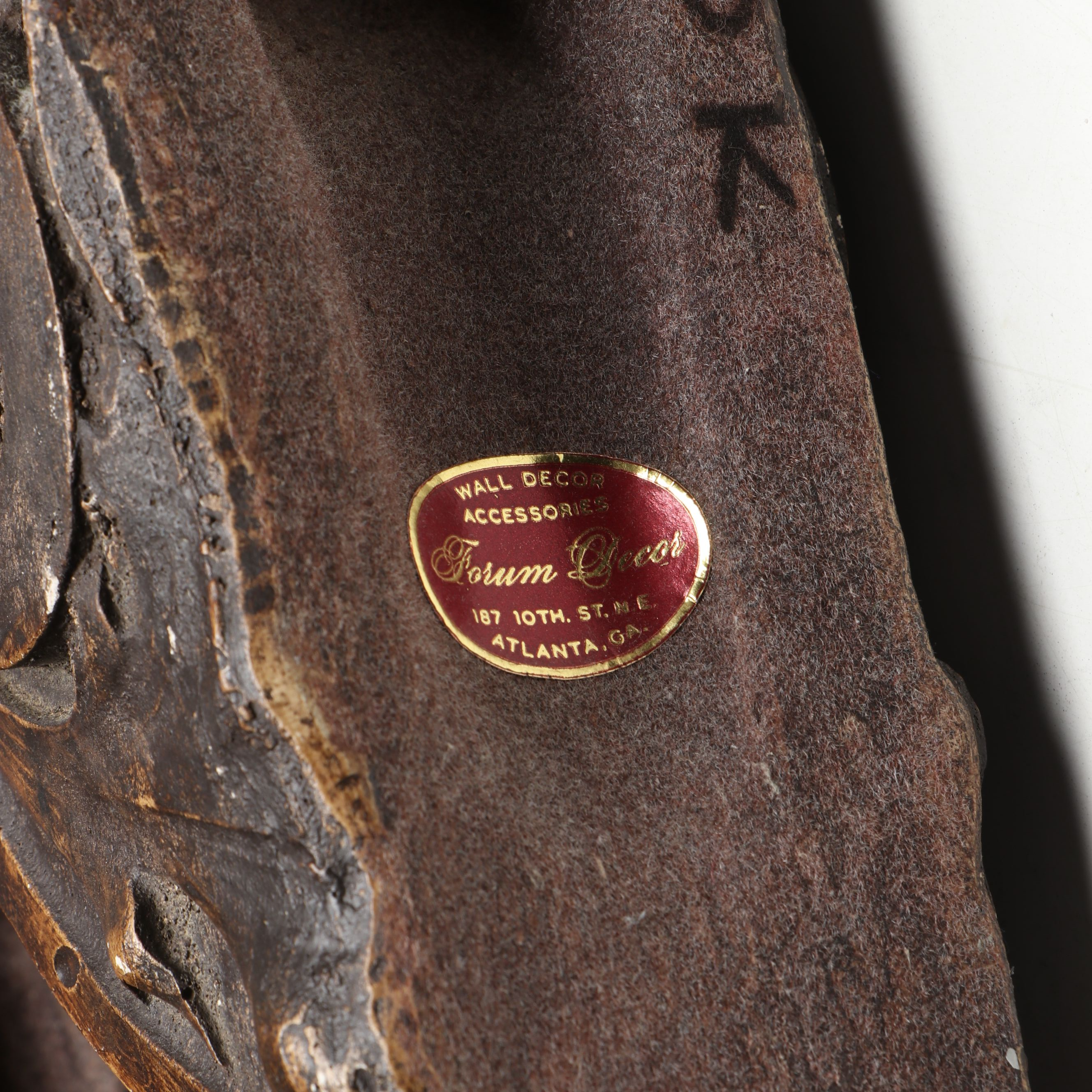 Pair of Forum Decor Gothic Style Cast Lion Head Wall Accents