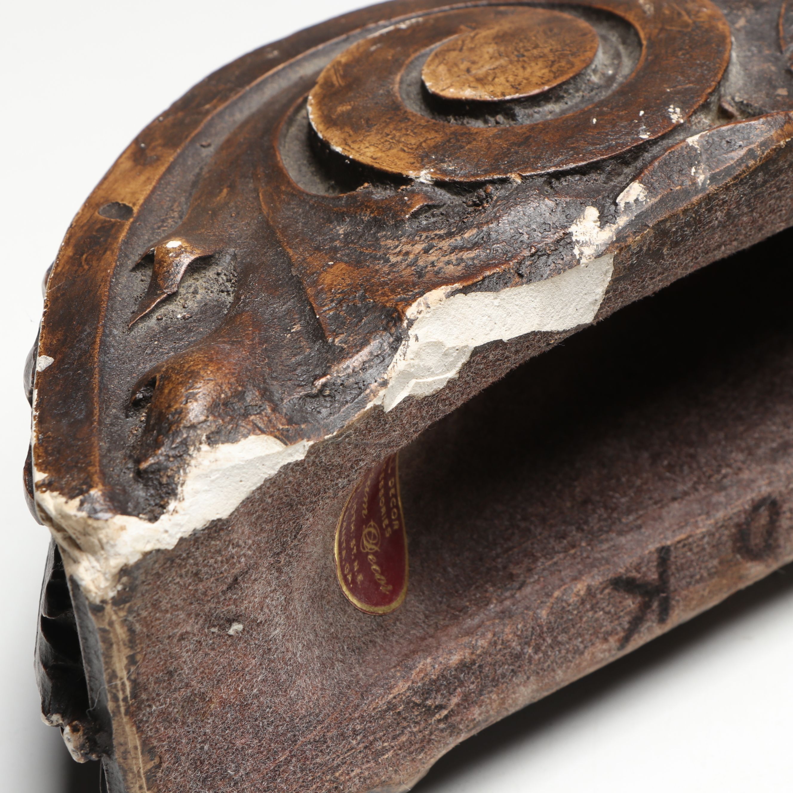 Pair of Forum Decor Gothic Style Cast Lion Head Wall Accents