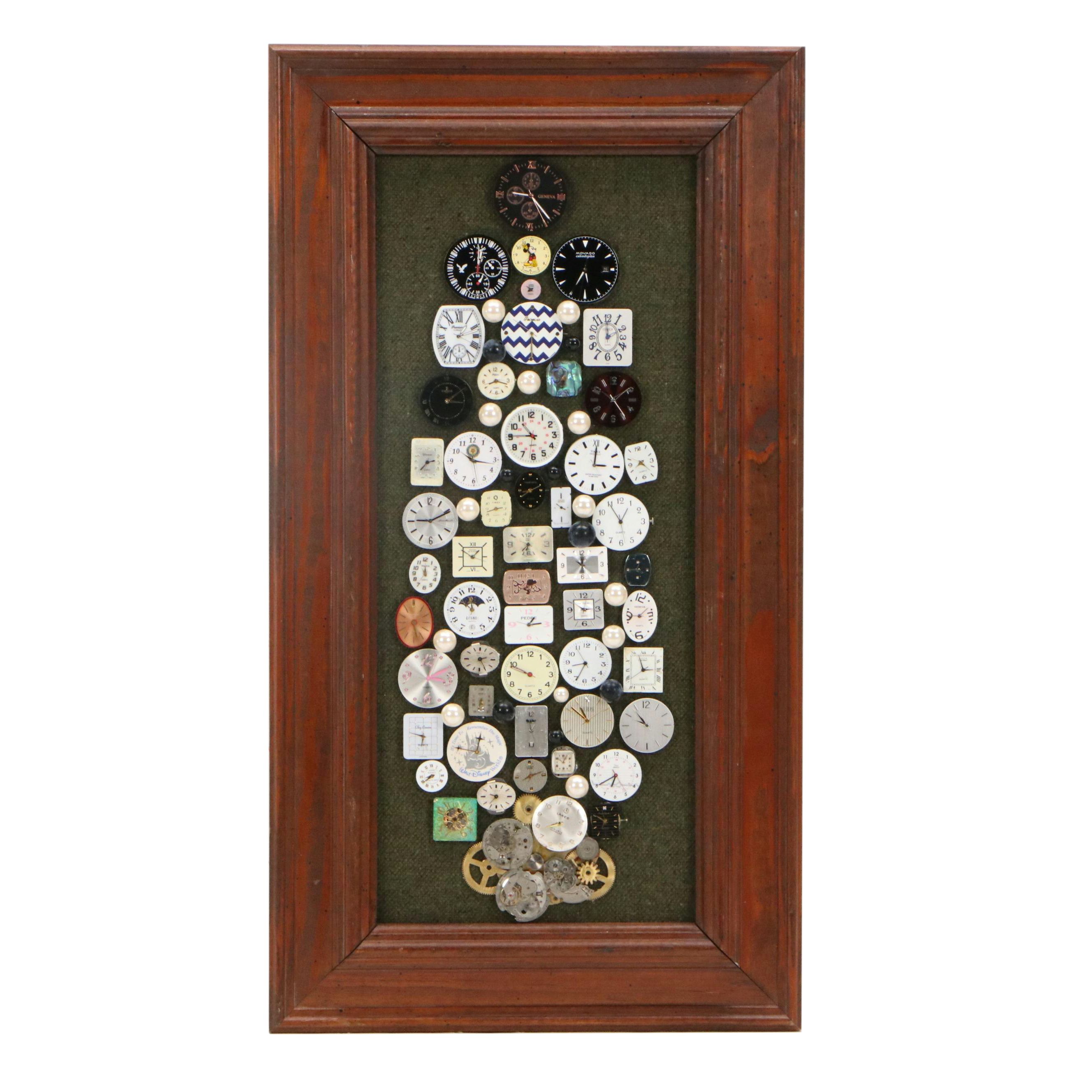 Karen Pagán Watch Face Art Collage, 2025