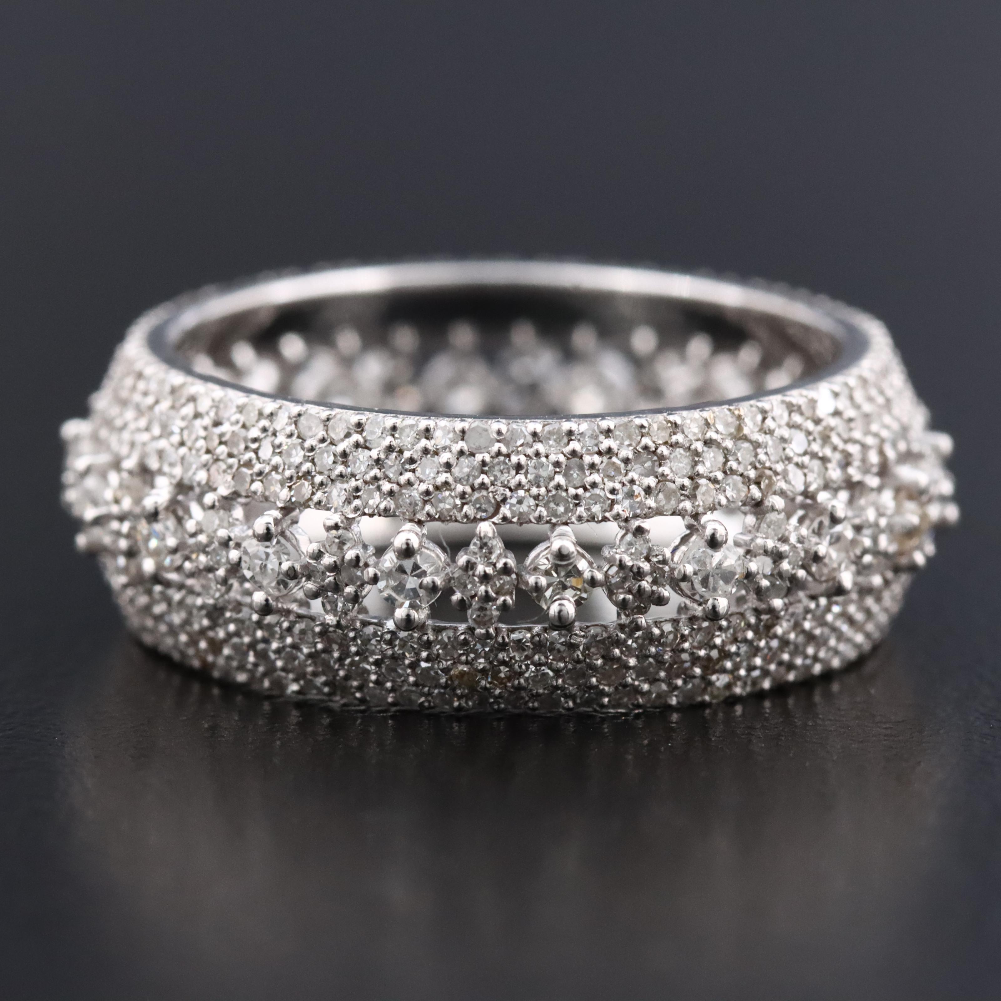 14K 1.63 CTW Diamond Eternity Band