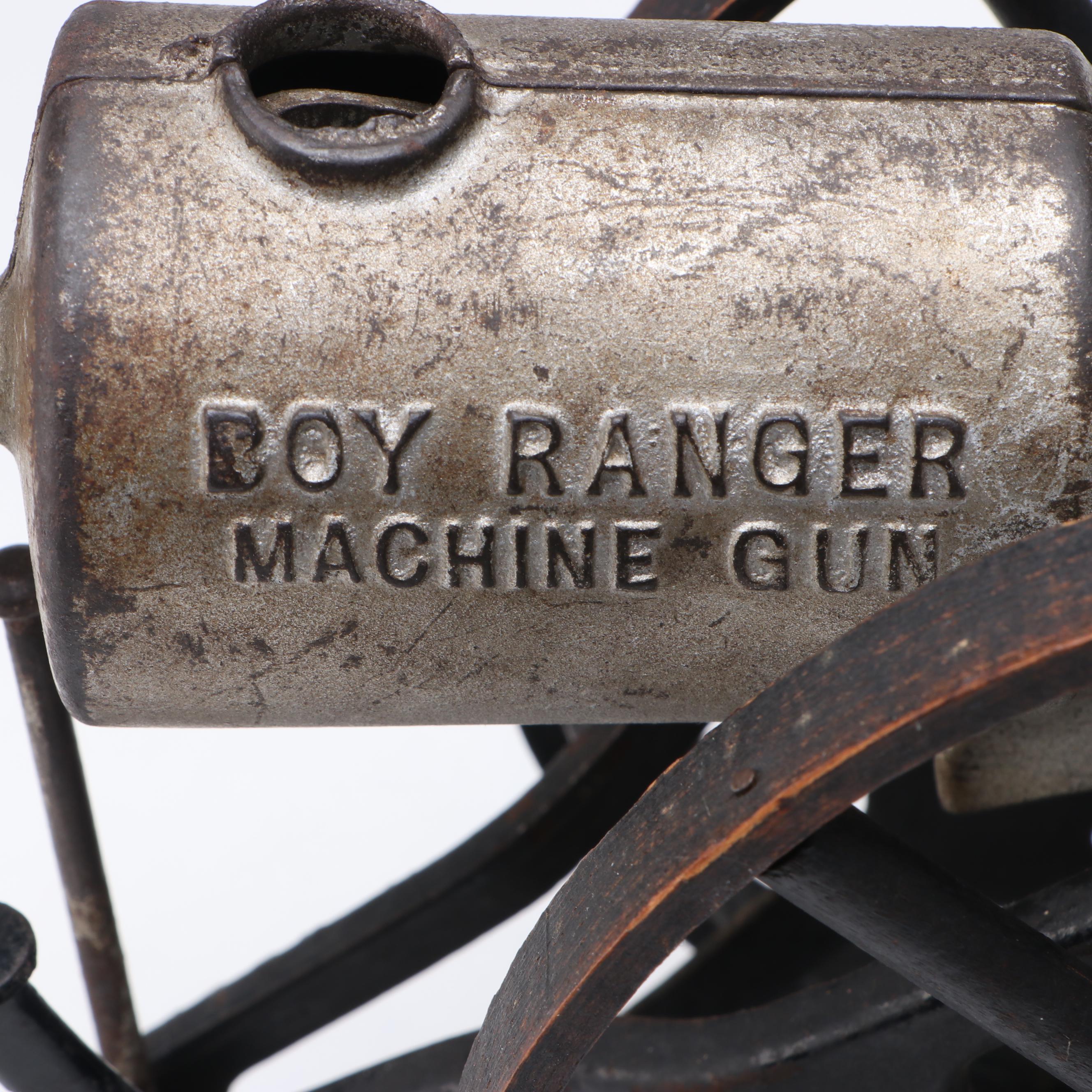 Kilgore Boy Ranger Machine Gun Toy, Early 20th Century
