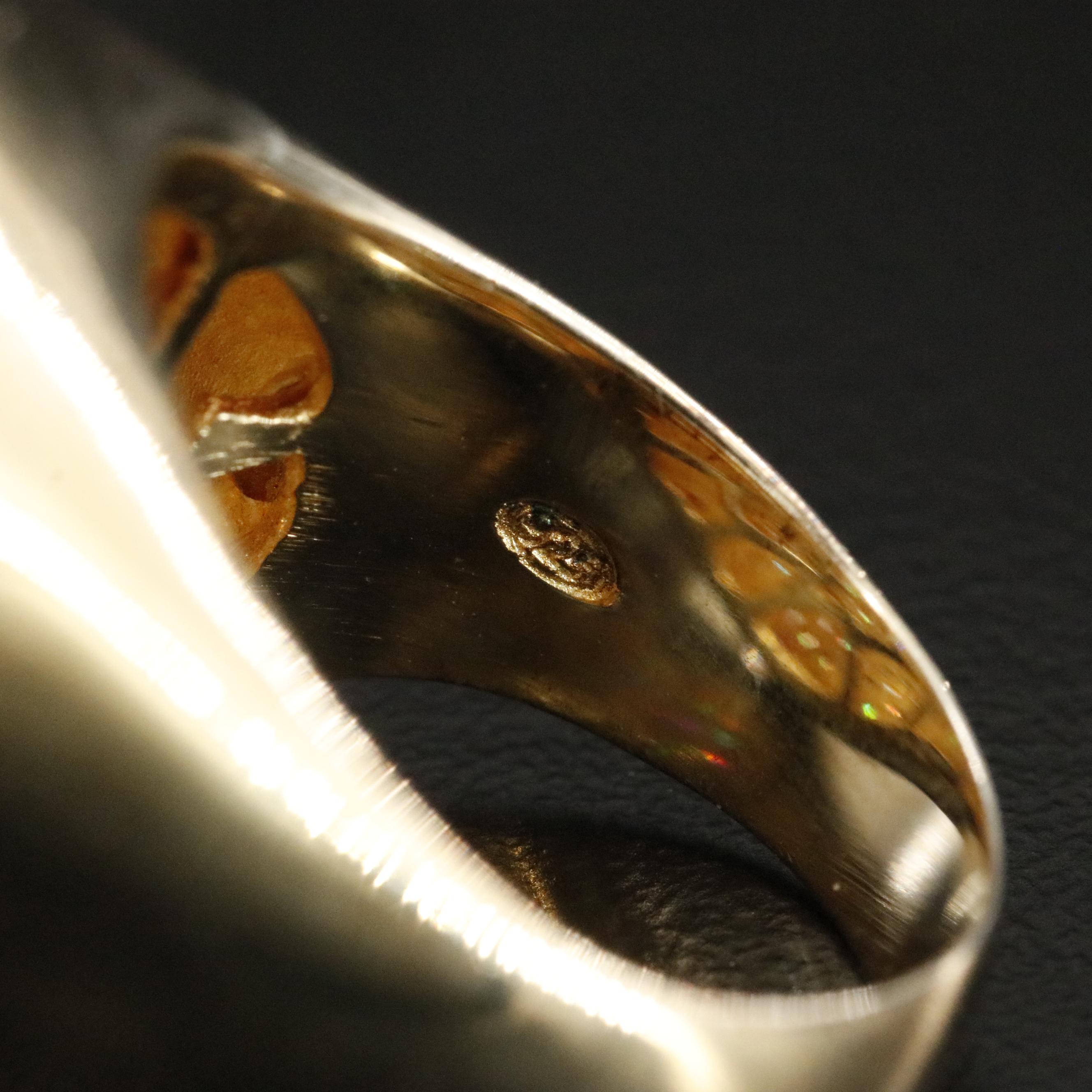 Sterling CZ Evil Eye Ring