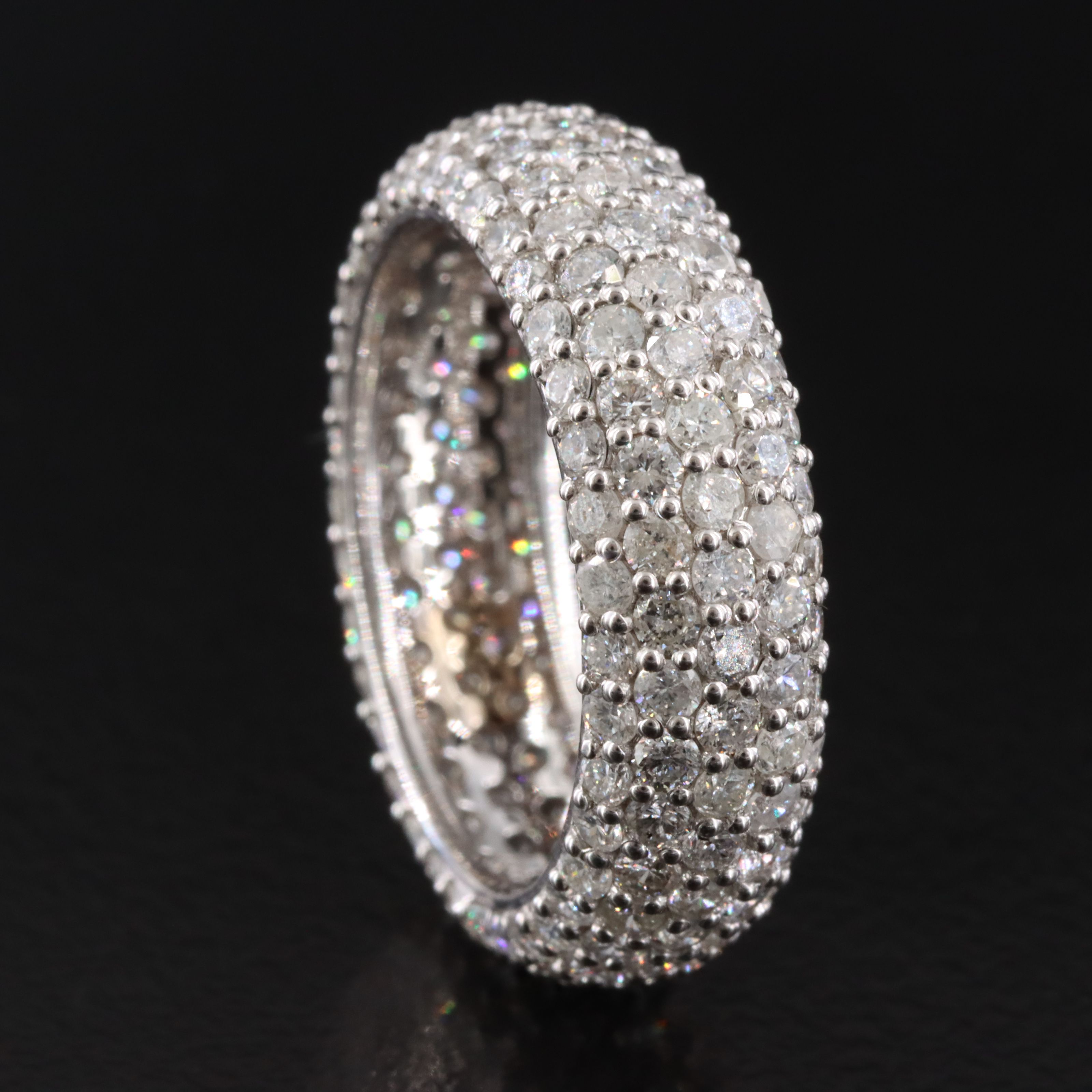 14K 3.31 CTW Diamond Eternity Band