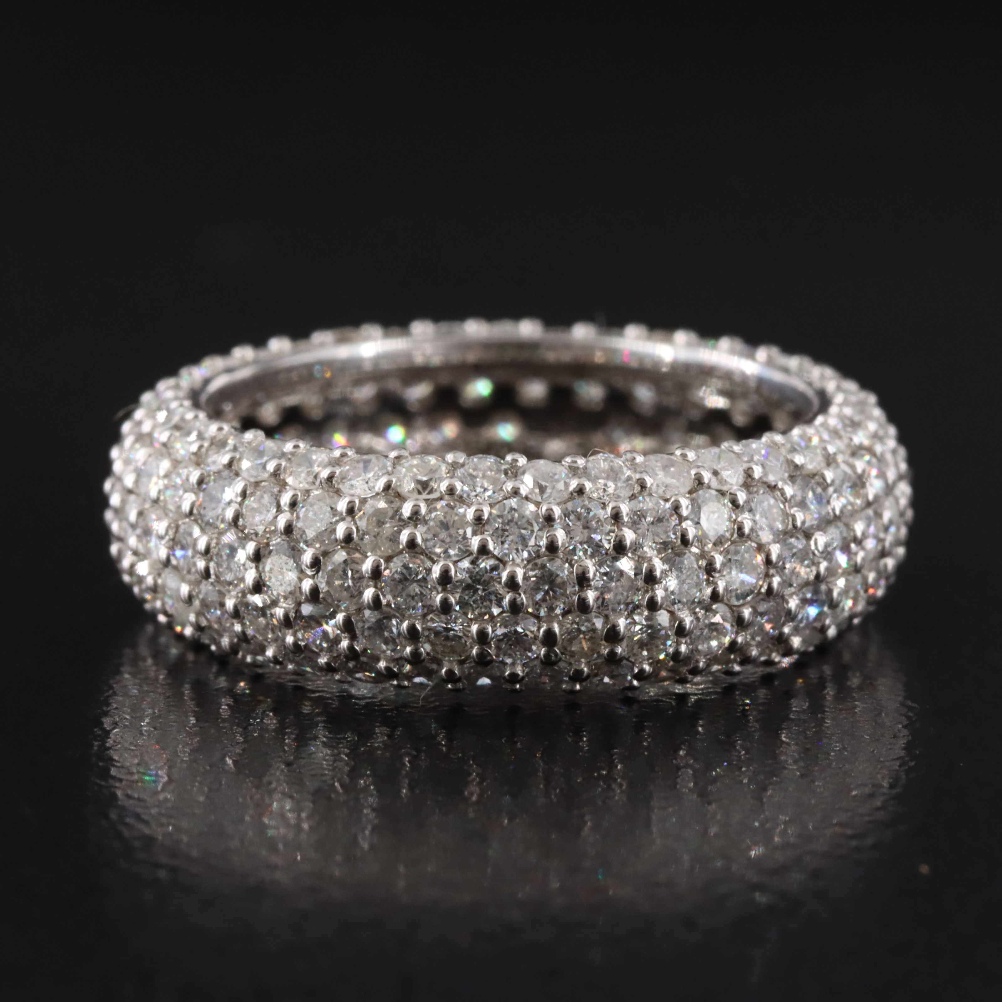 14K 3.31 CTW Diamond Eternity Band