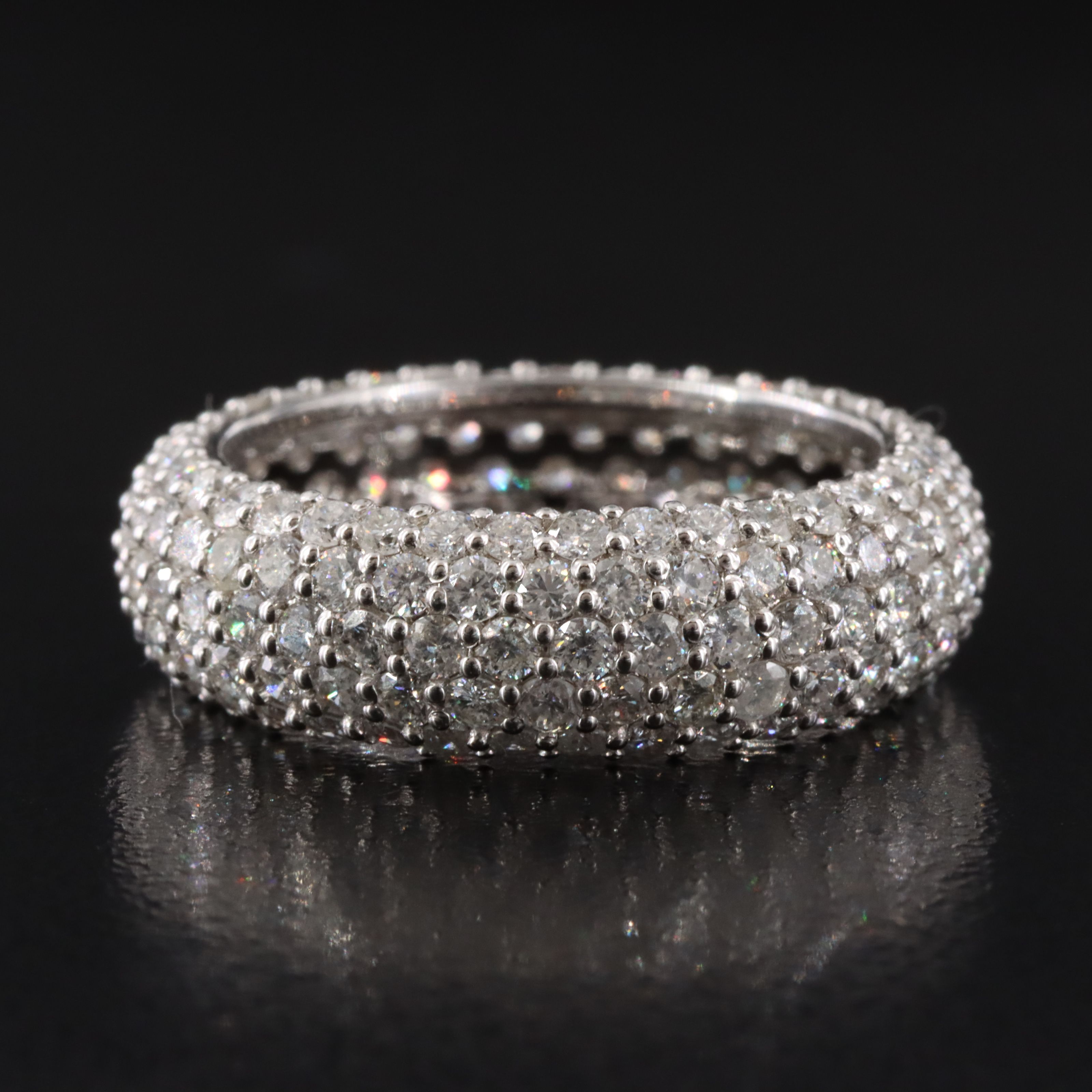 14K 3.31 CTW Diamond Eternity Band