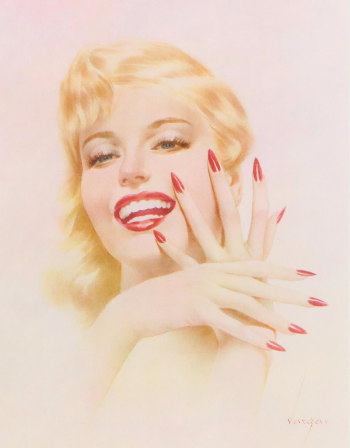 Alberto Vargas Lithograph "Marilyn Monroe," 1979