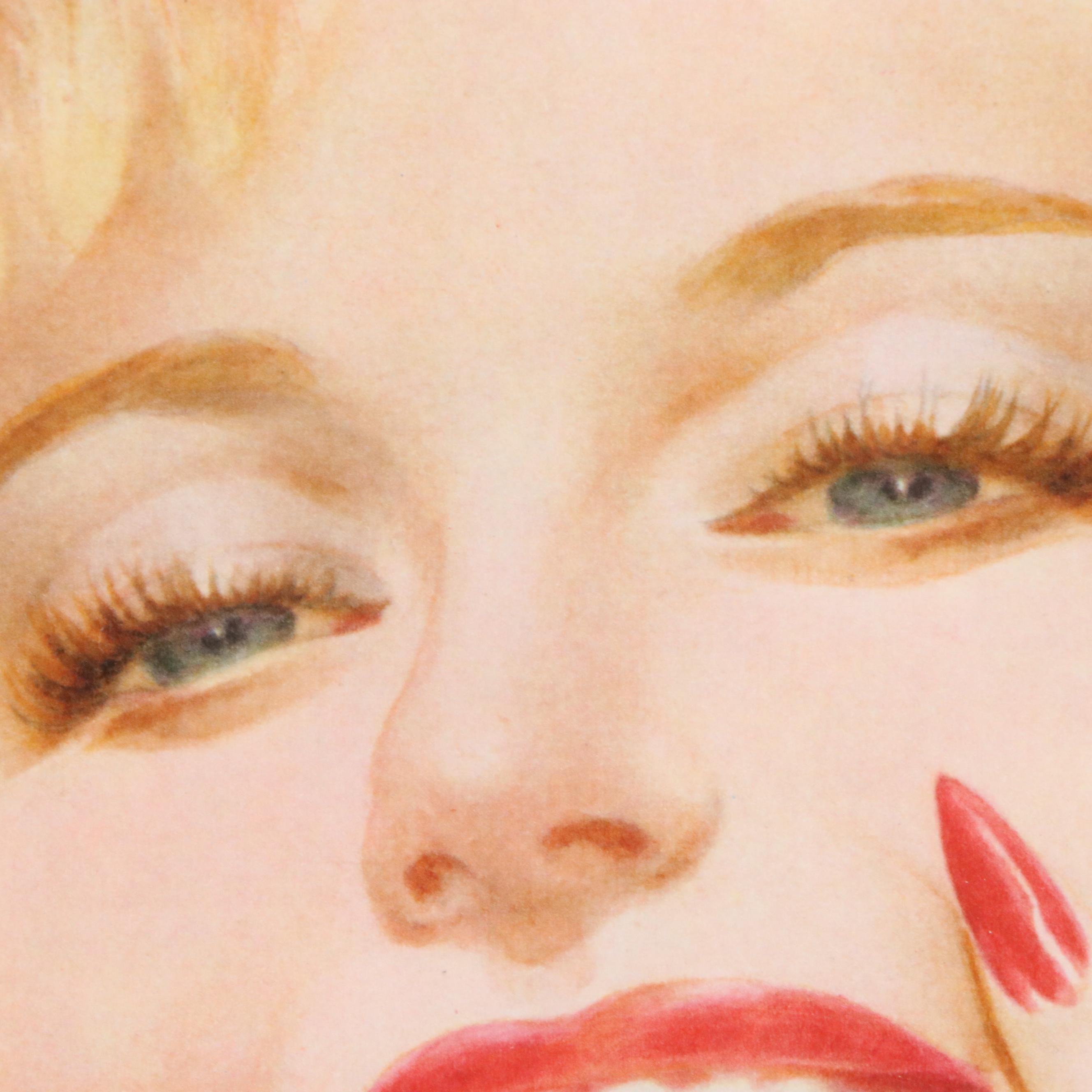 Alberto Vargas Lithograph "Marilyn Monroe," 1979