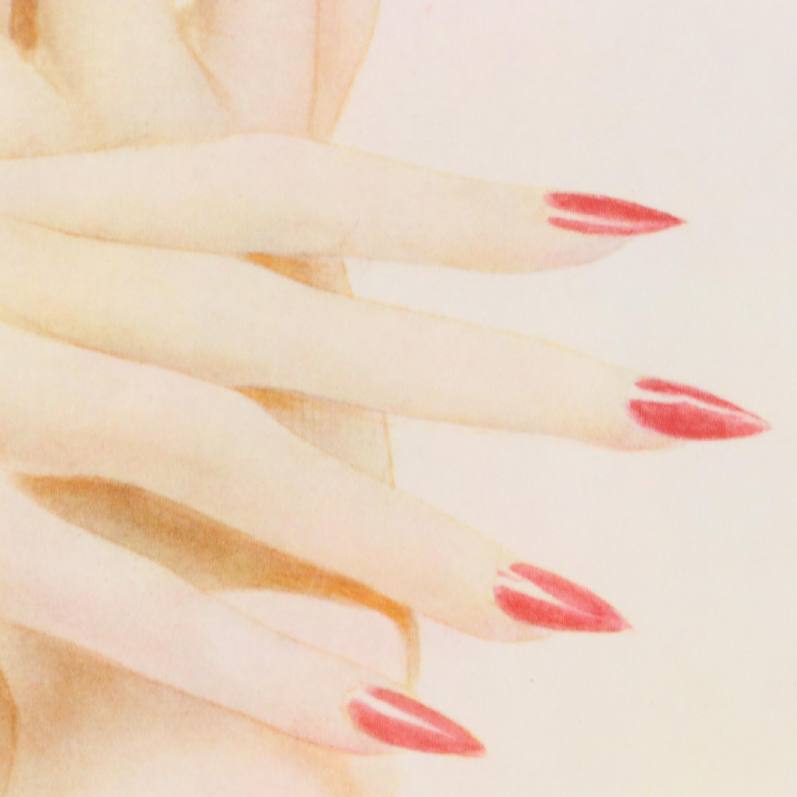 Alberto Vargas Lithograph "Marilyn Monroe," 1979