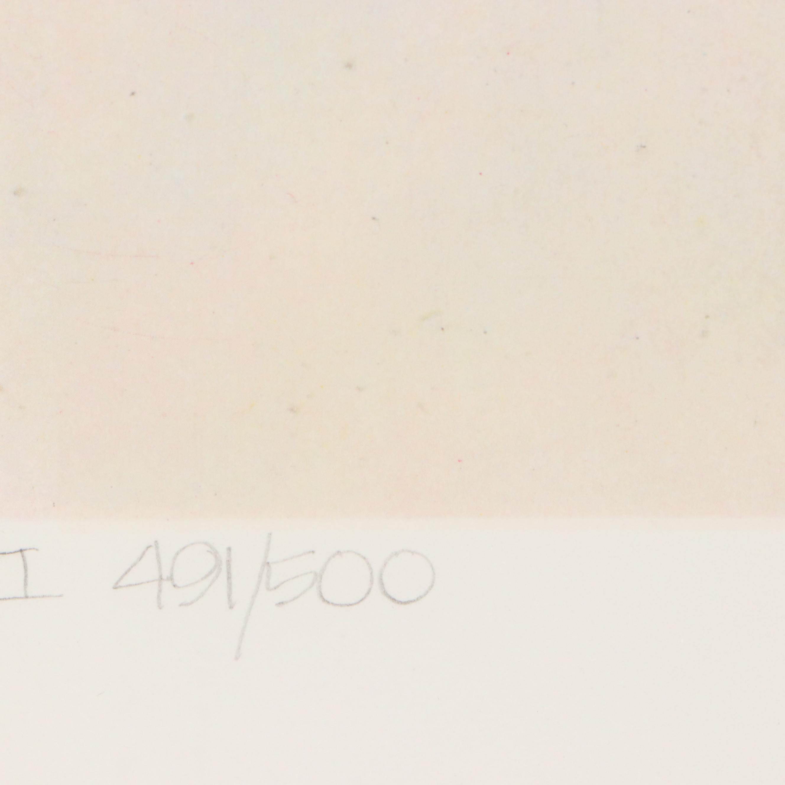 Alberto Vargas Lithograph "Marilyn Monroe," 1979