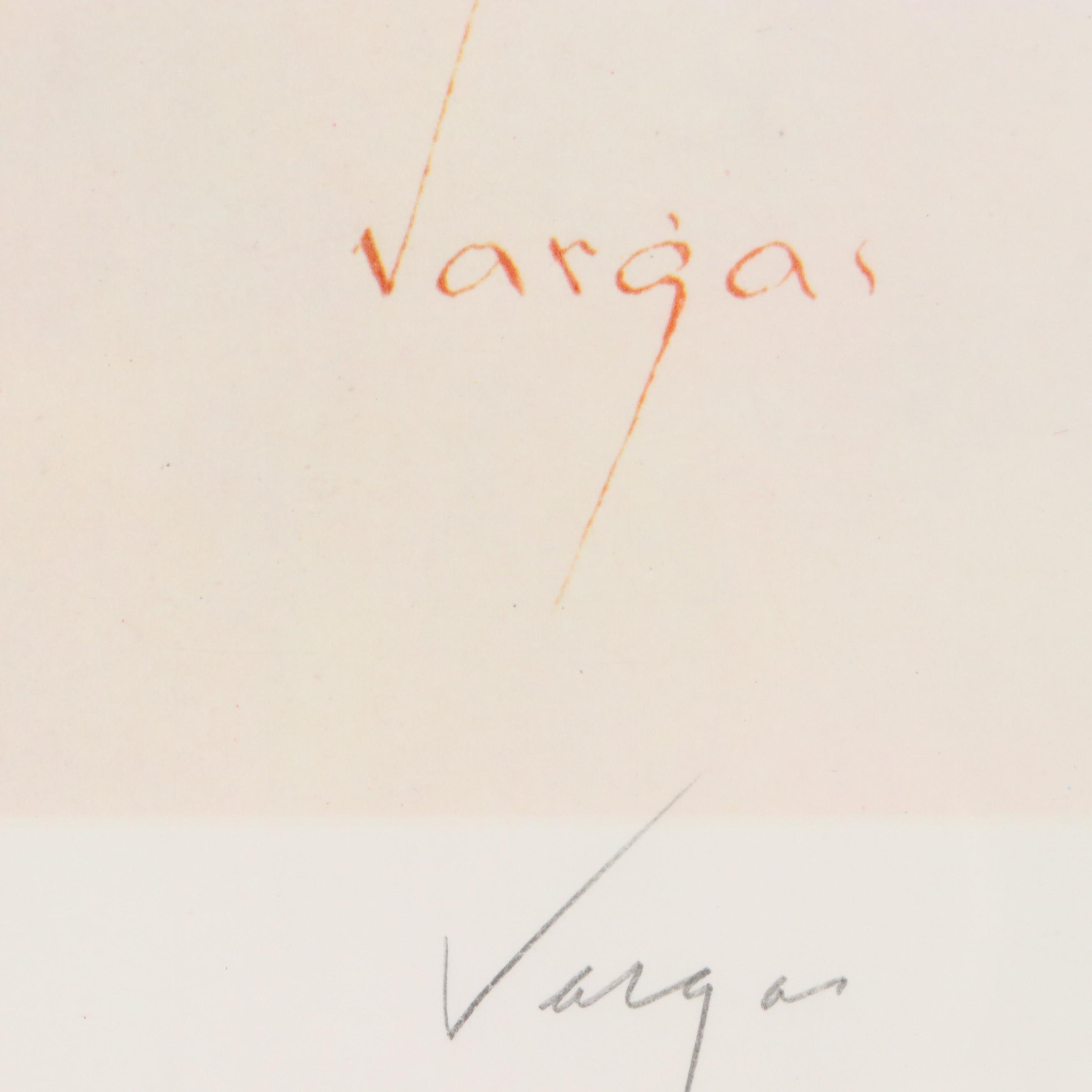 Alberto Vargas Lithograph "Marilyn Monroe," 1979