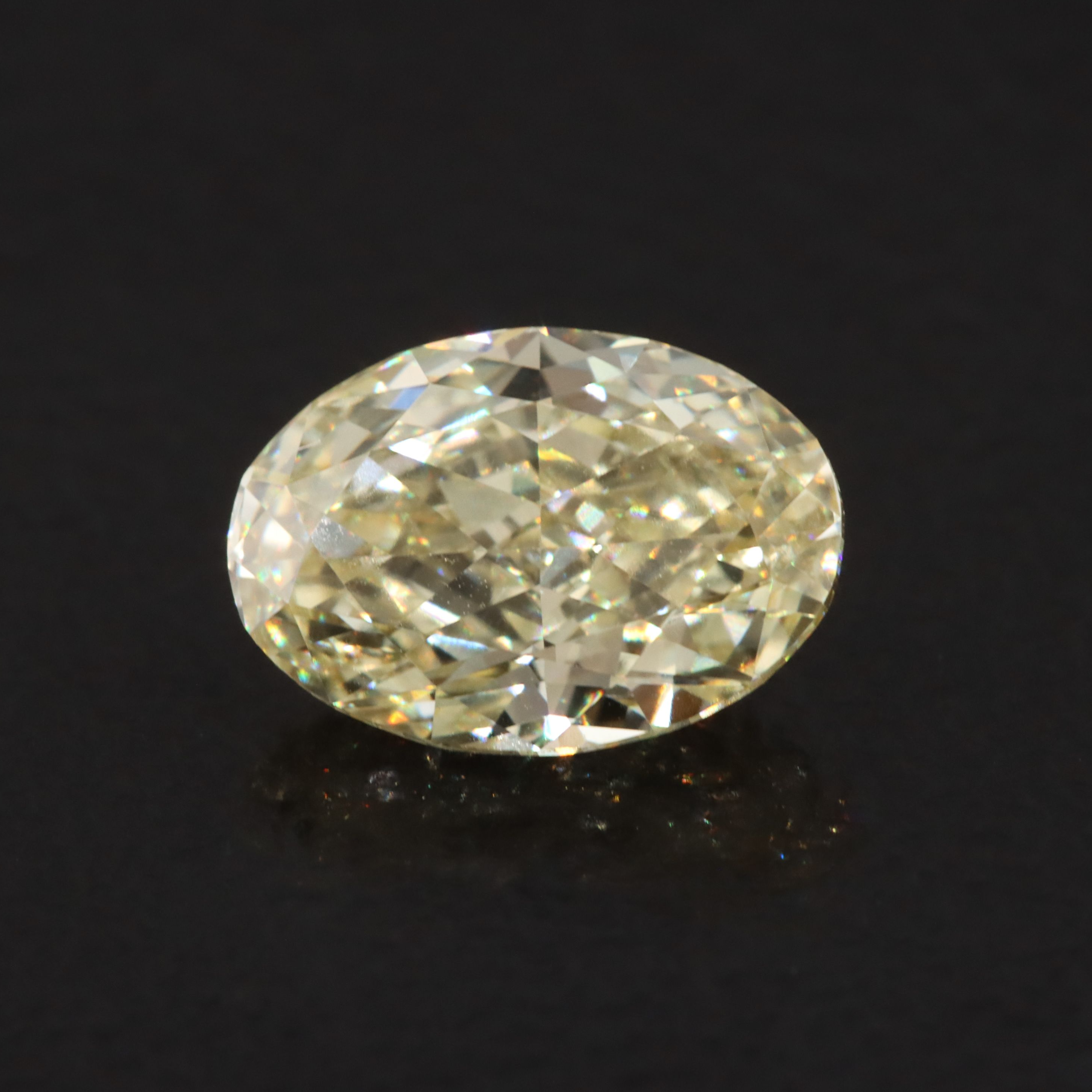 Loose 1.12 CT Lab Grown Fancy Yellow Diamond with IGI Report