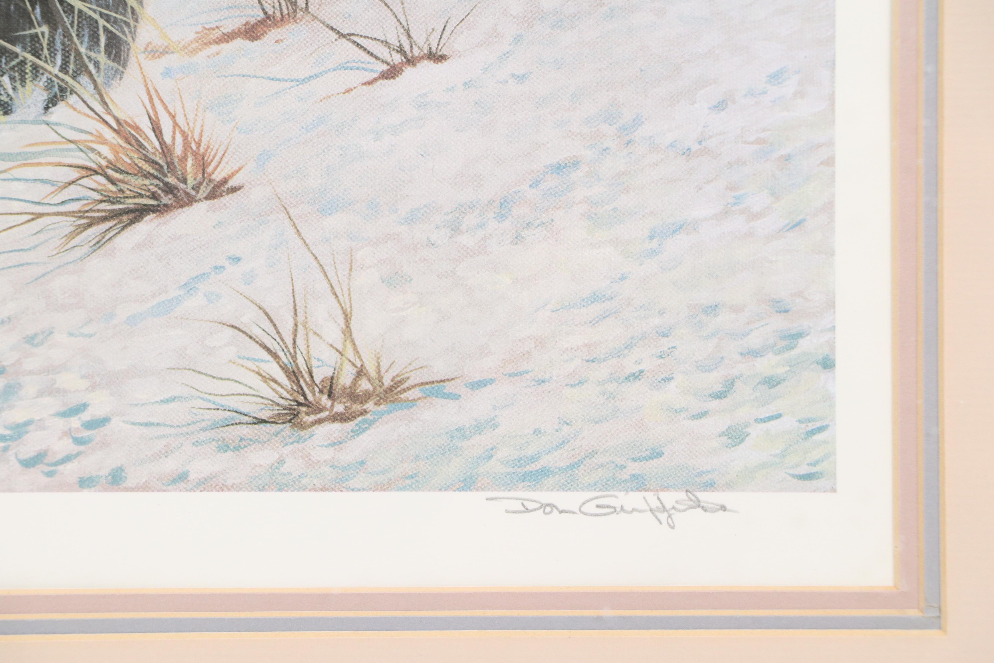 Don Griffith Offset Lithograph "Bachelors Three"