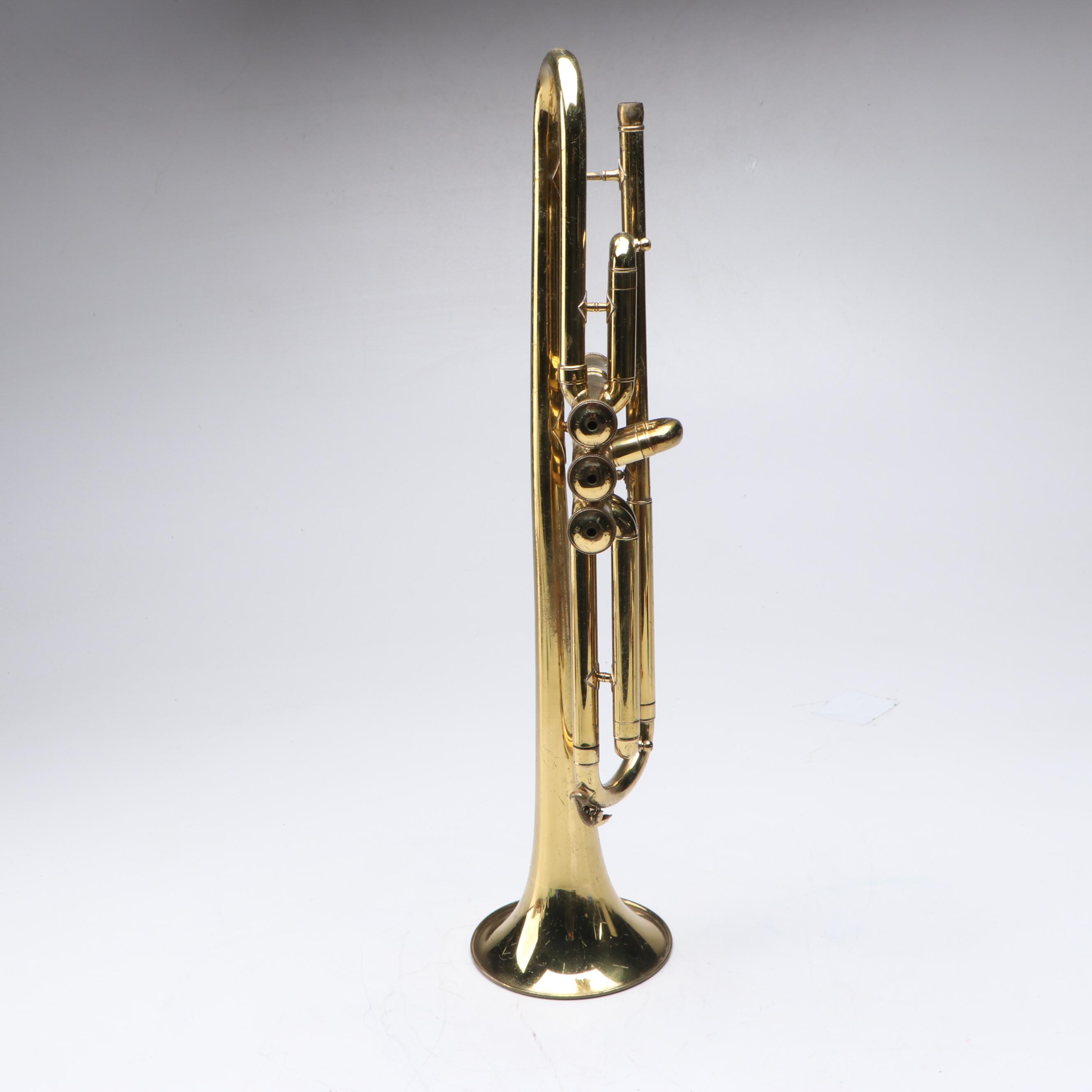 Harry Pedler & Sons "American Triumph" Brass Trumpet with Case