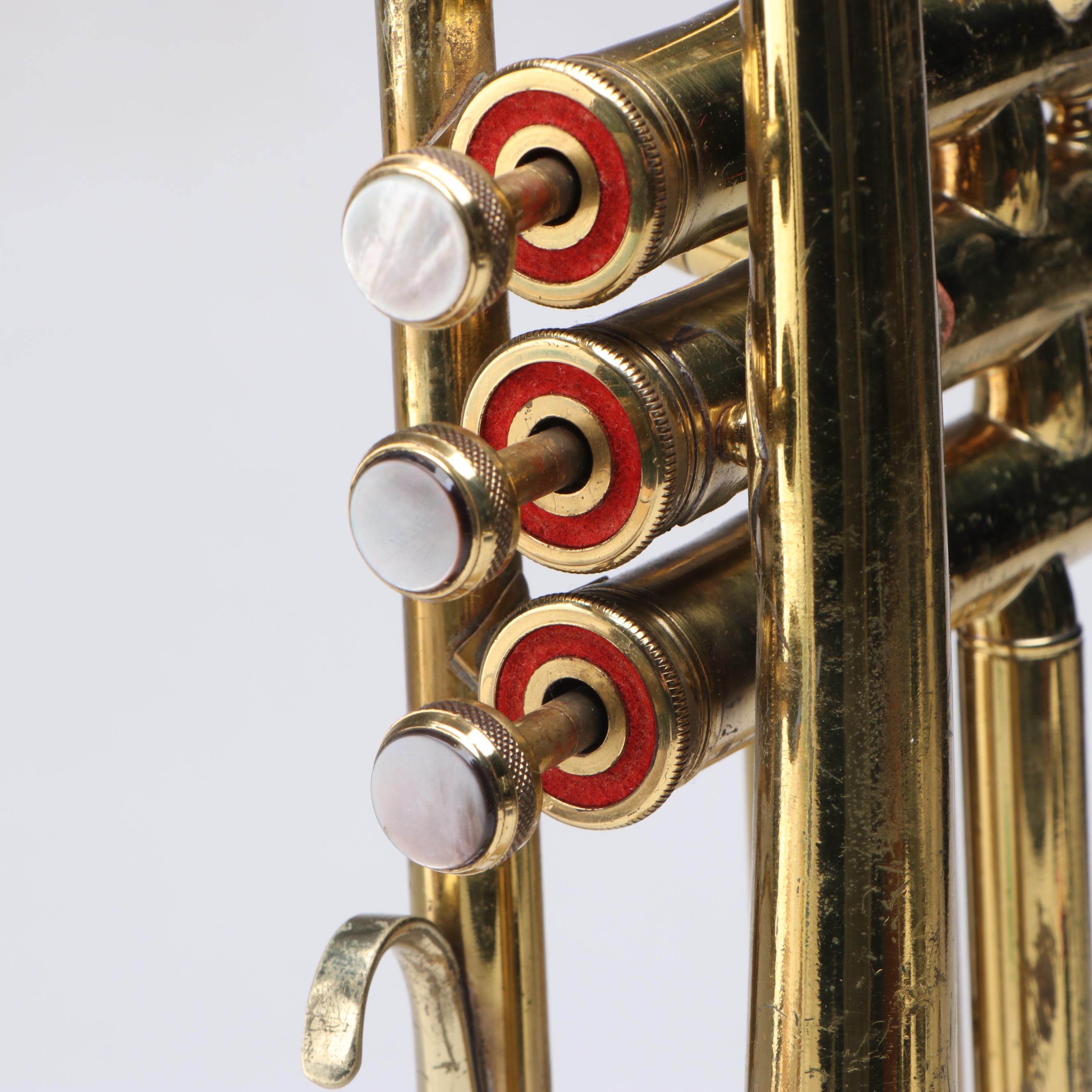 Harry Pedler & Sons "American Triumph" Brass Trumpet with Case