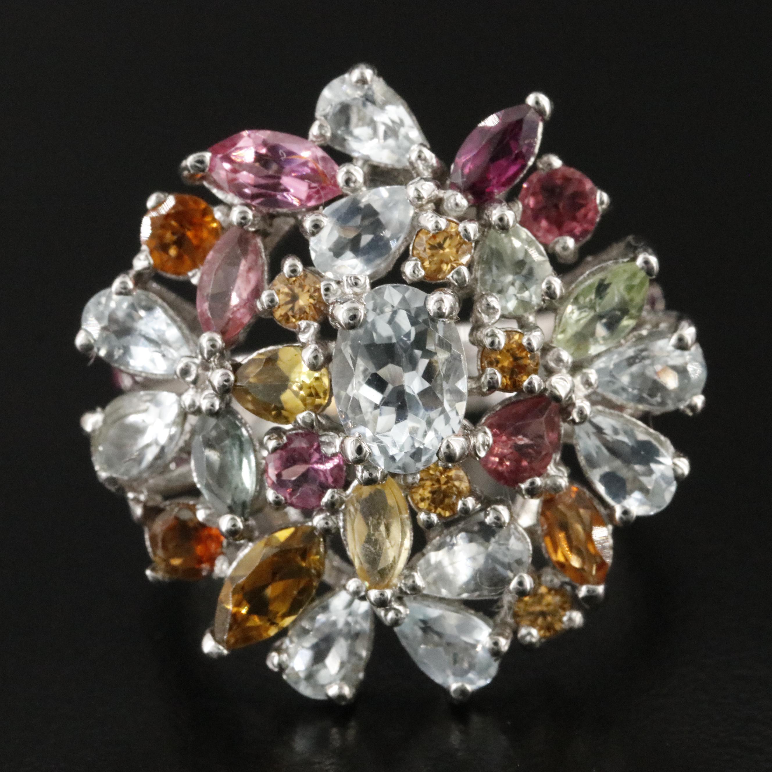 Sterling Gemstone Ring