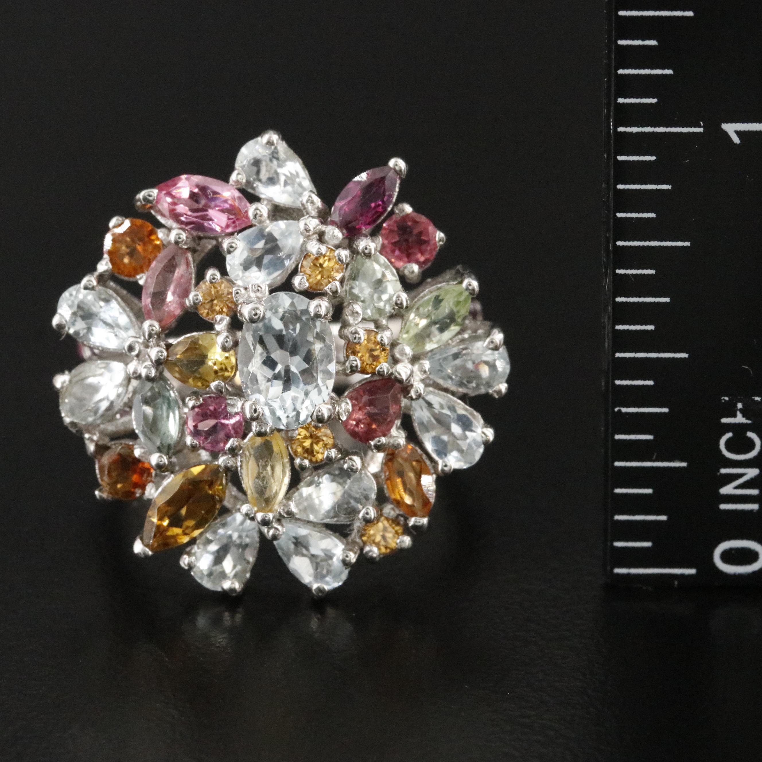 Sterling Gemstone Ring