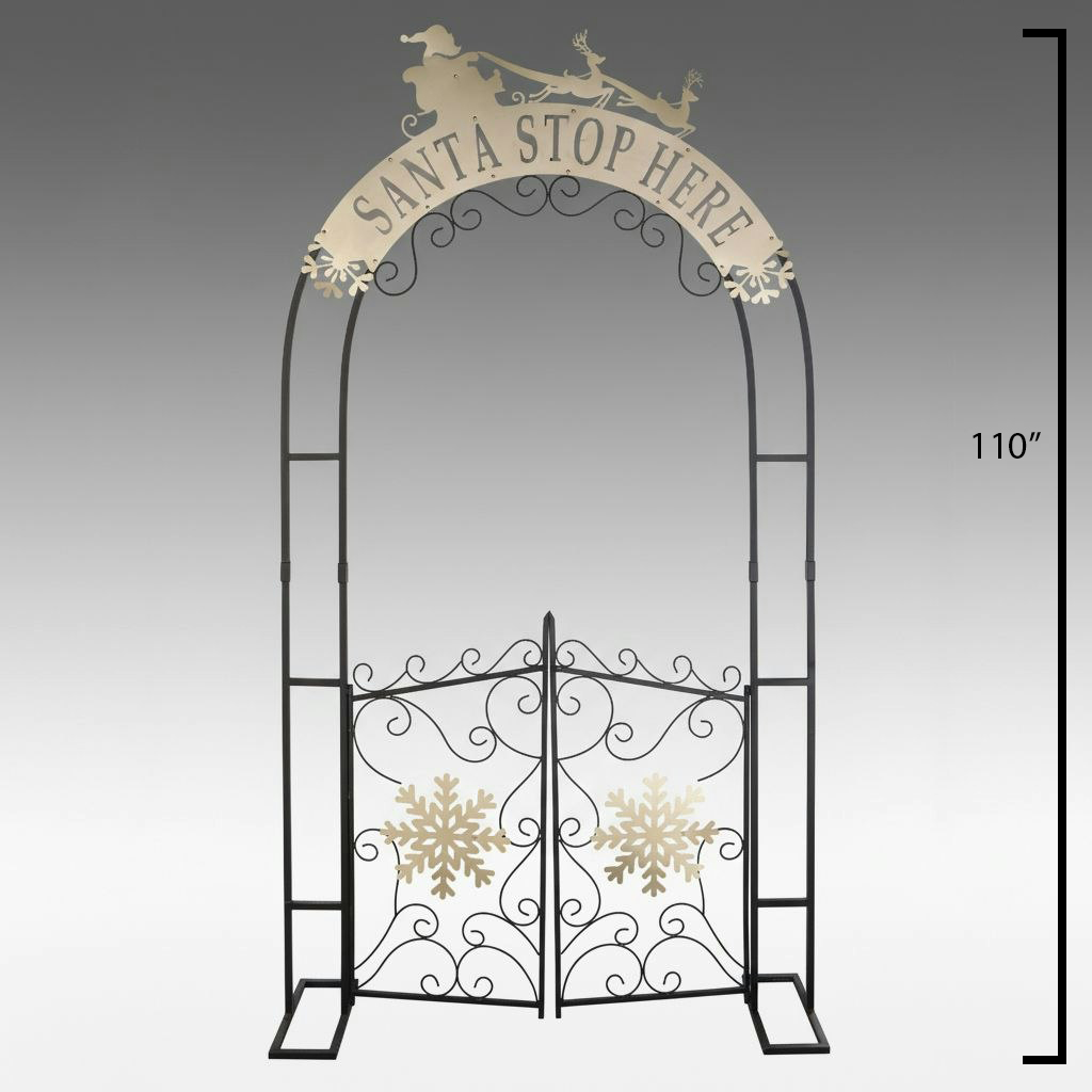 Metal Decorative Christmas Gate