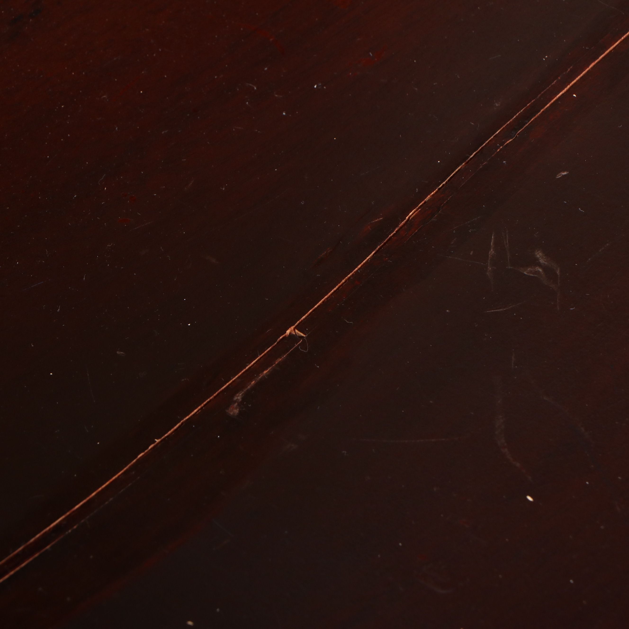 Regency Style Carved Mahogany Shell-Back Hall Chair