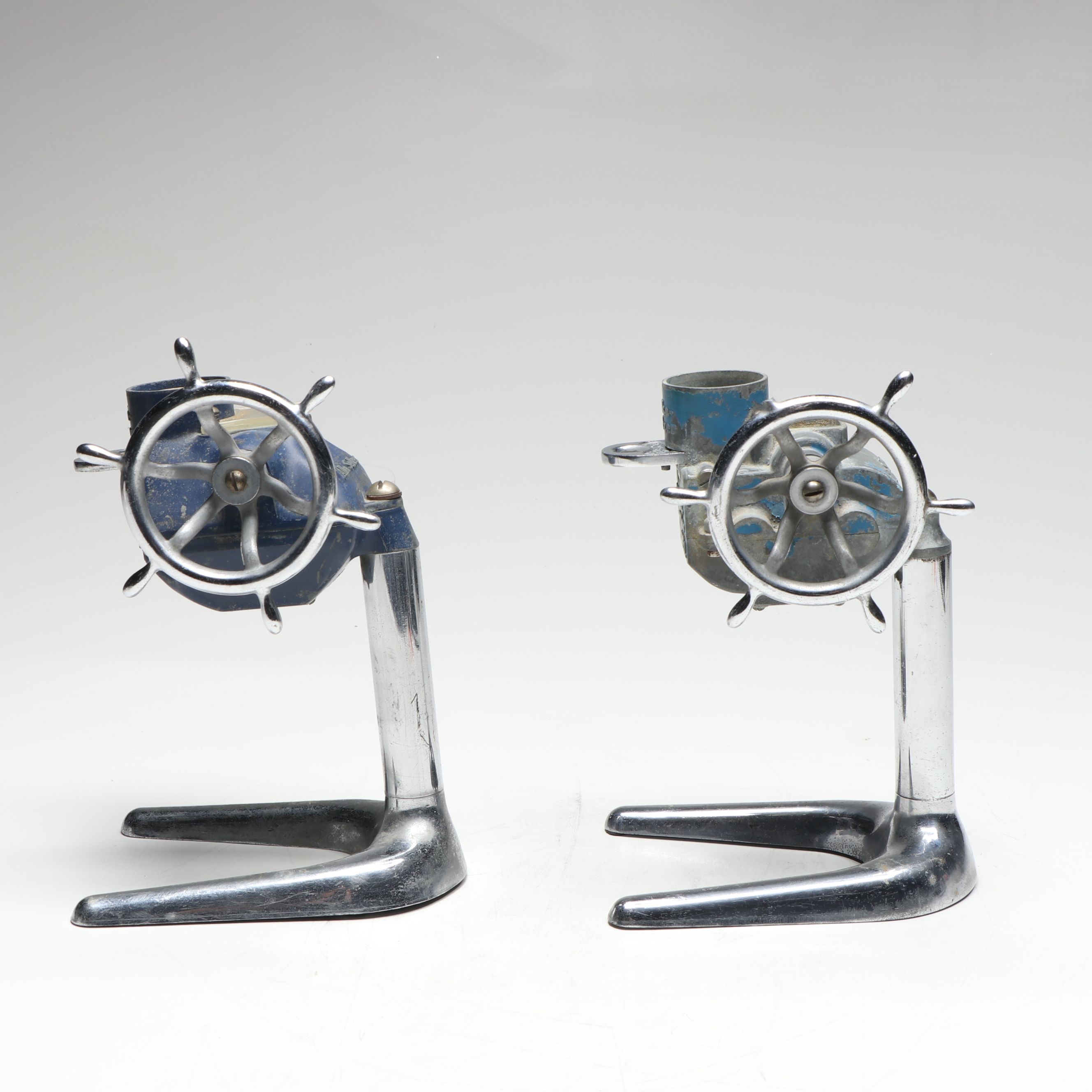 Alka-Seltzer Metal Advertising Dispensers, Mid-20th Century