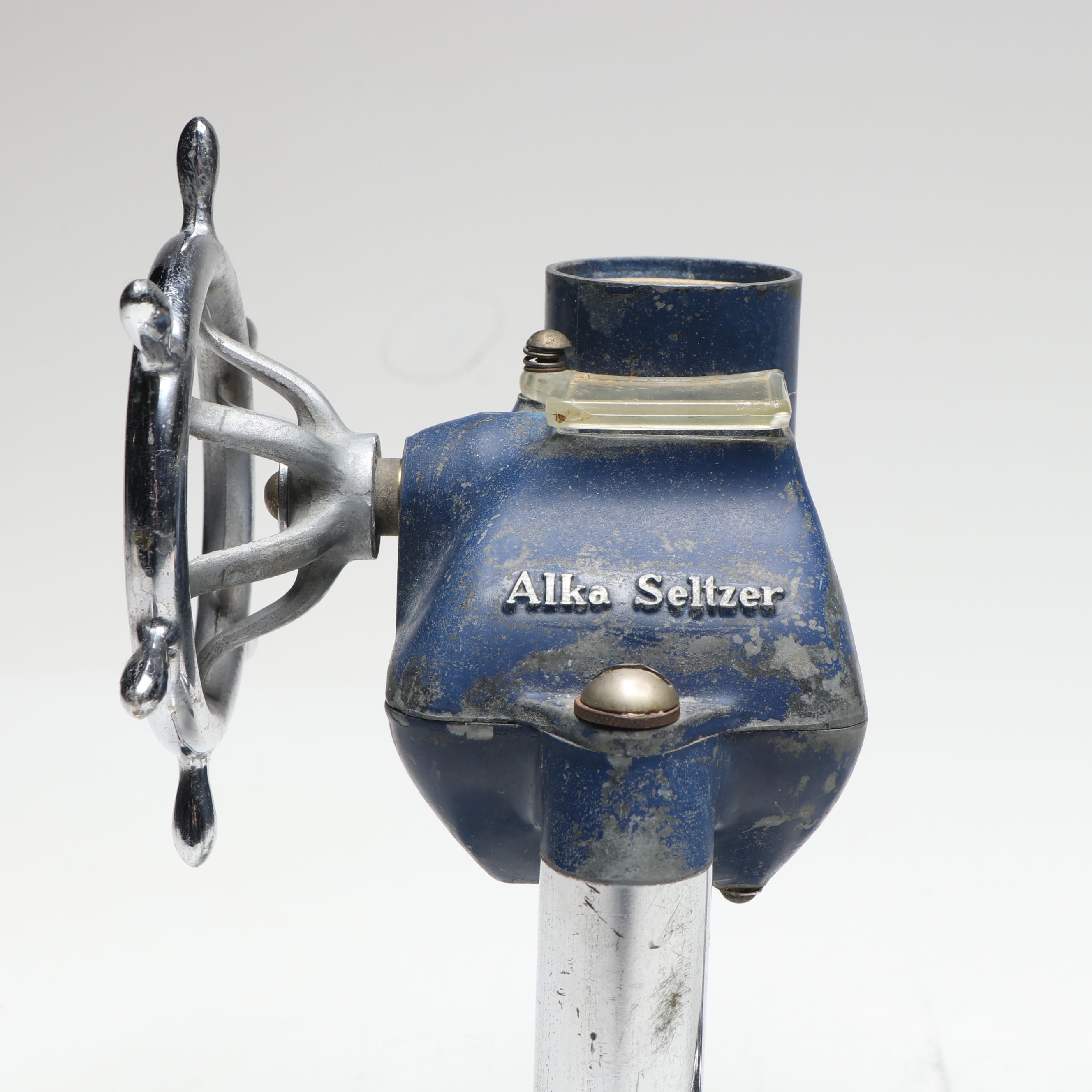 Alka-Seltzer Metal Advertising Dispensers, Mid-20th Century