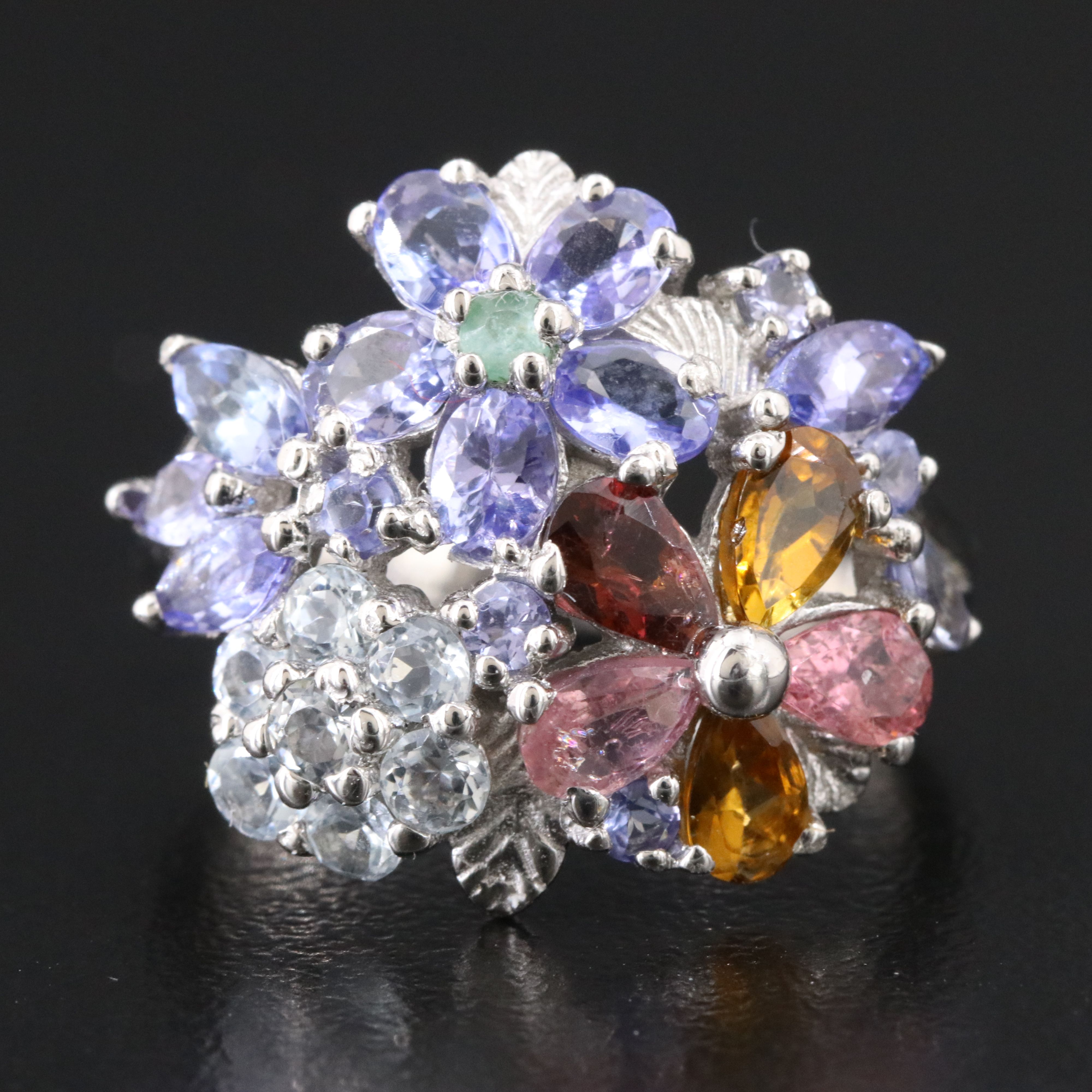 Sterling Gemstone Ring