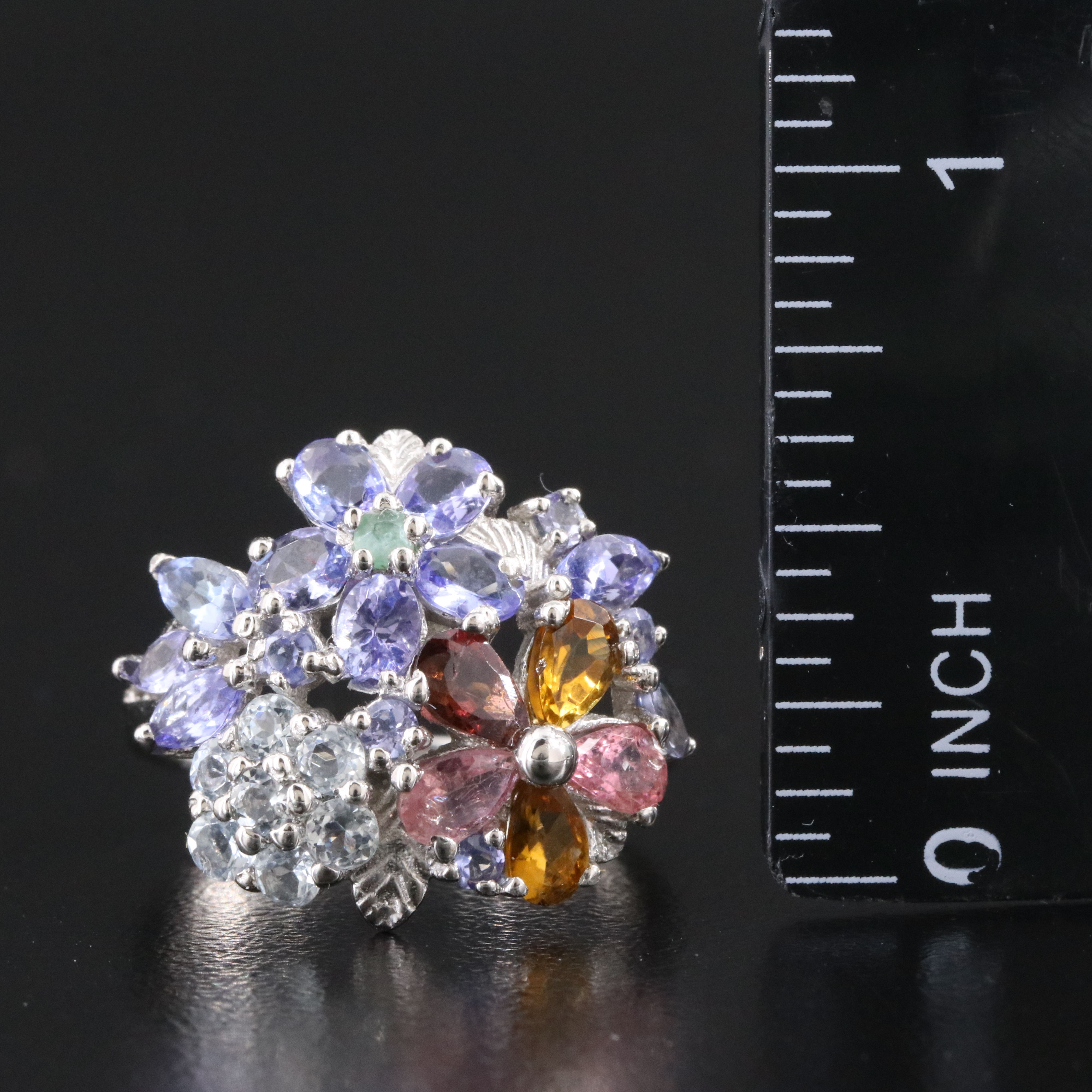 Sterling Gemstone Ring