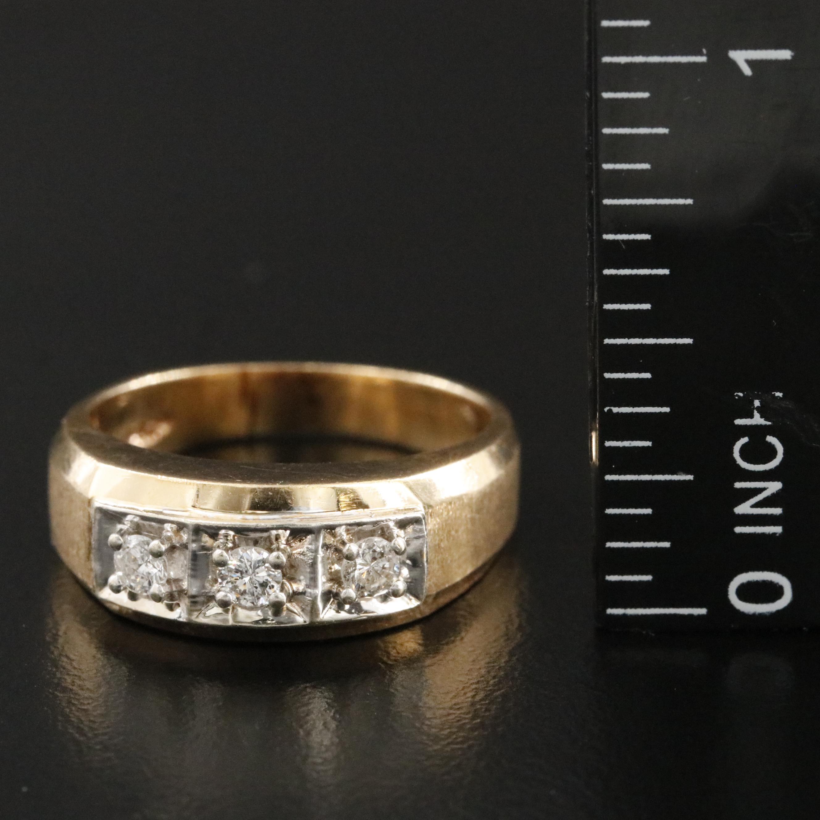 14K 0.08 CTW Diamond Ring