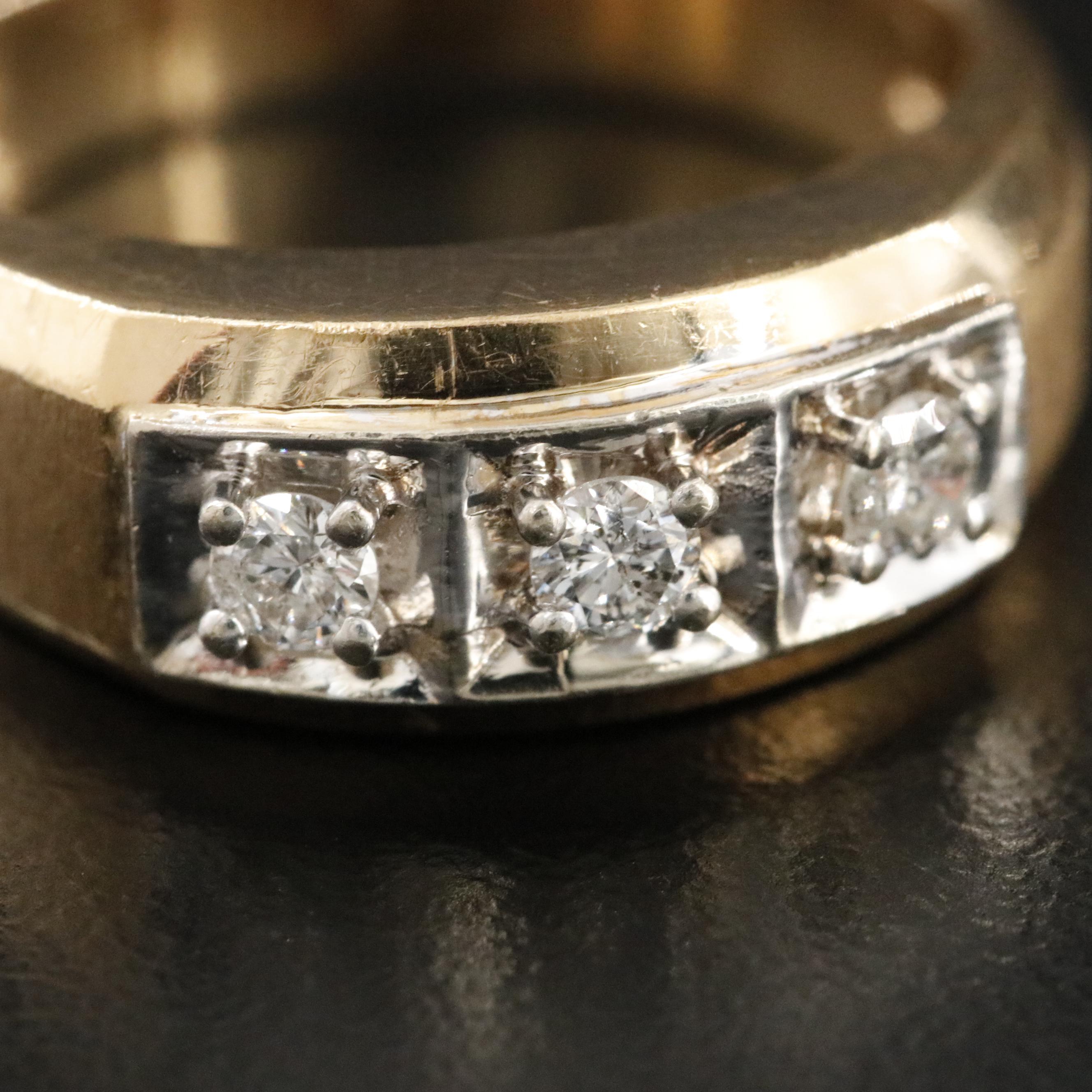 14K 0.08 CTW Diamond Ring