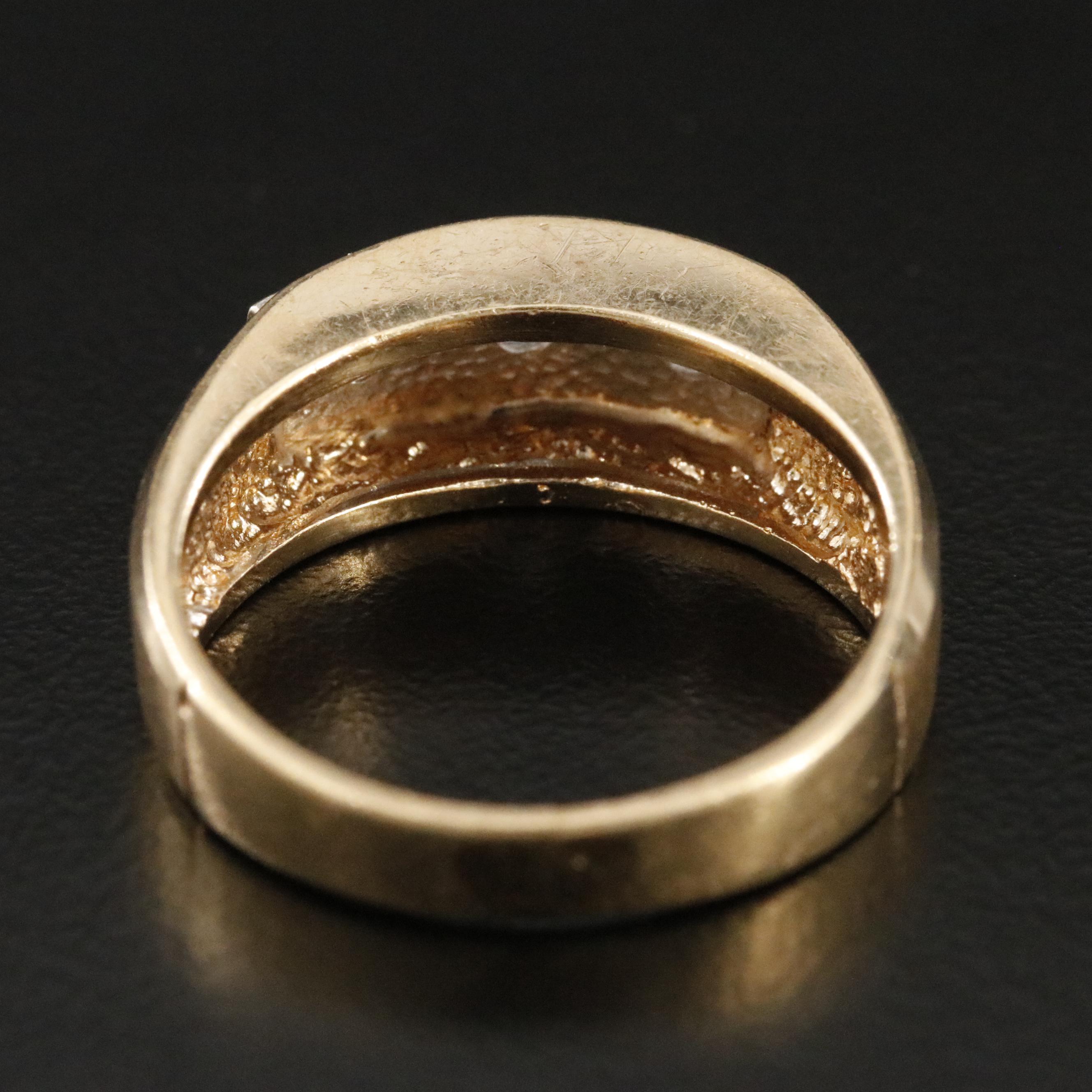 14K 0.08 CTW Diamond Ring