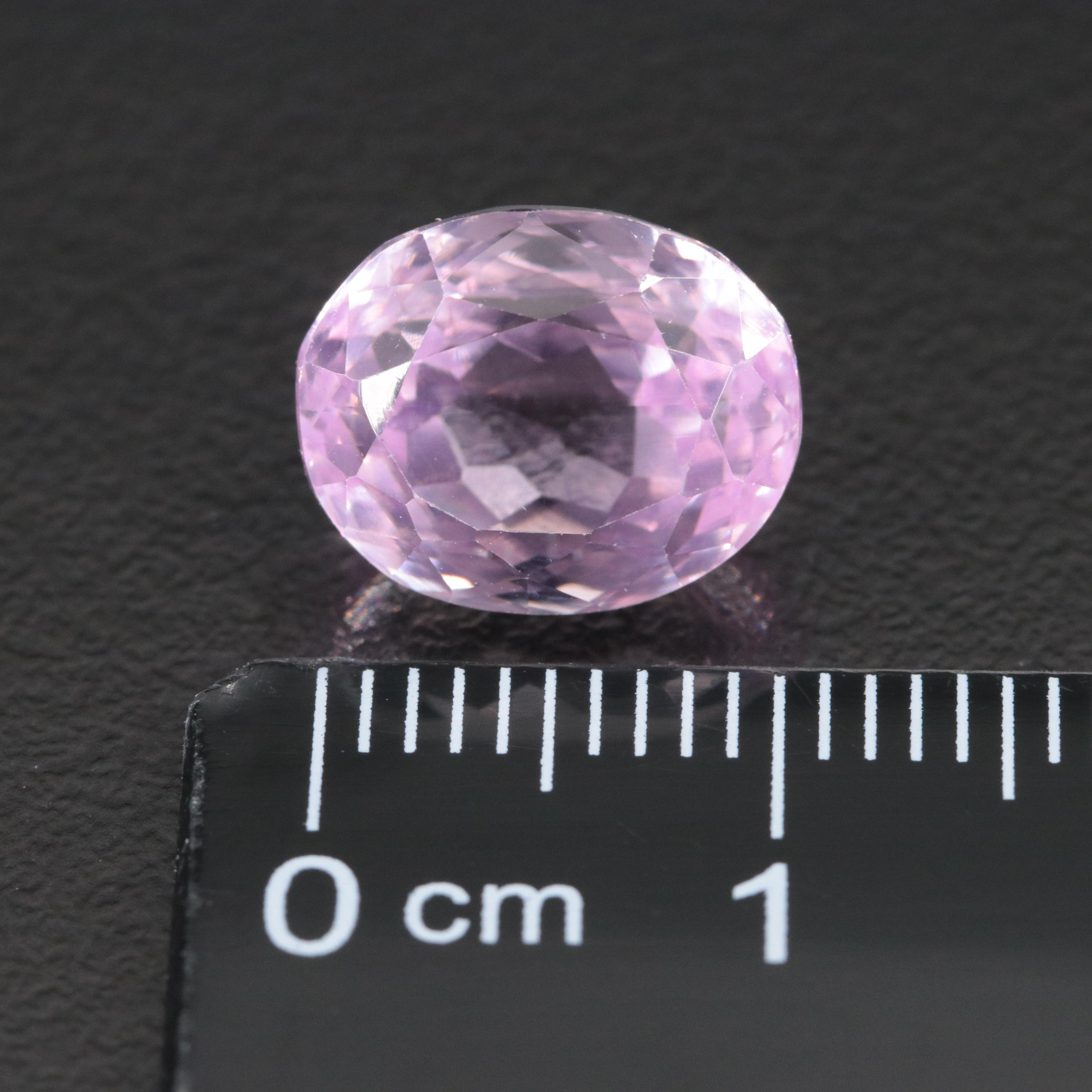 Loose 5.83 CT Kunzite with IGI Report