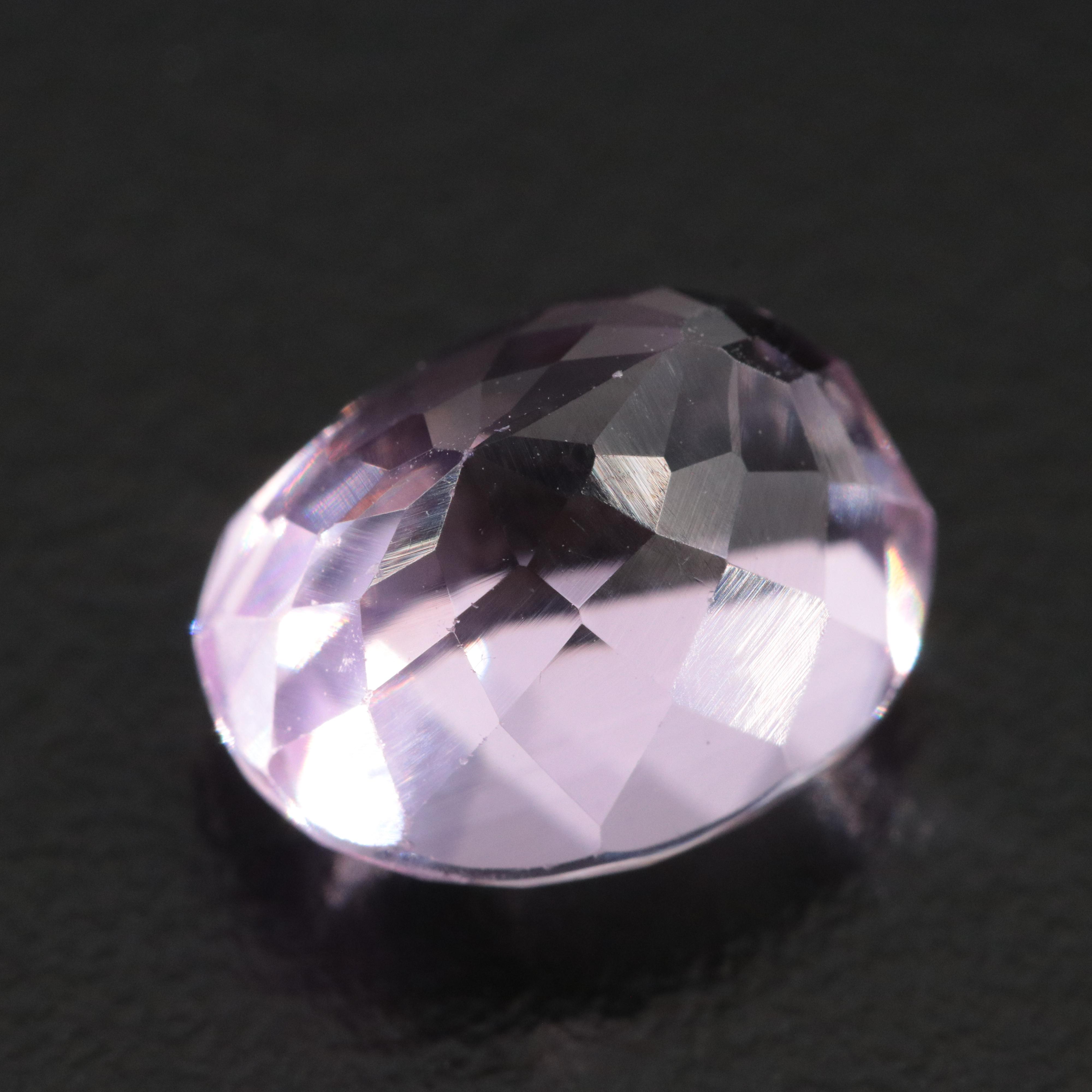 Loose 5.83 CT Kunzite with IGI Report