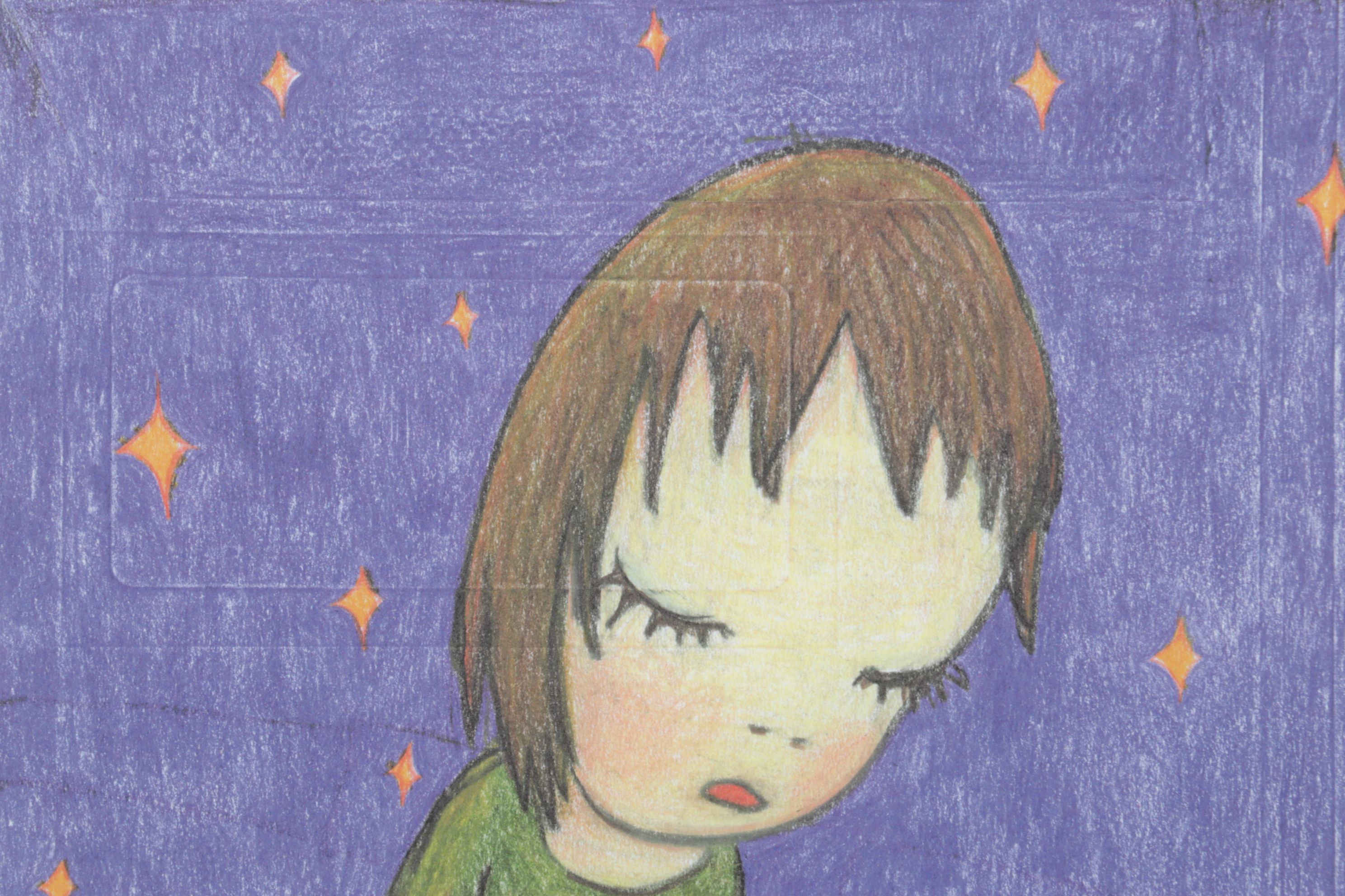 Yoshitomo Nara Offset Lithograph "Somnambulate" from "Drawing File," 2005