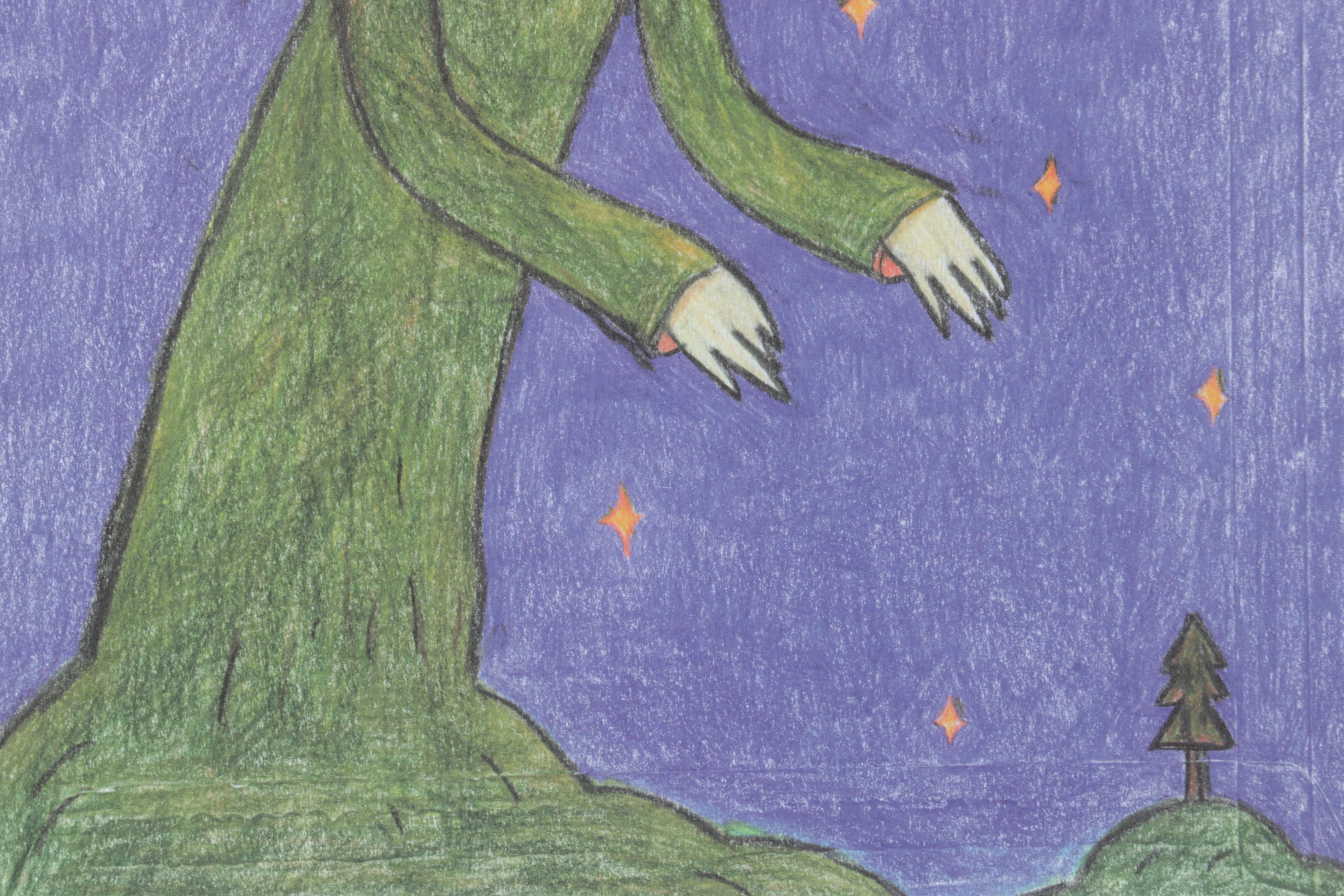 Yoshitomo Nara Offset Lithograph "Somnambulate" from "Drawing File," 2005