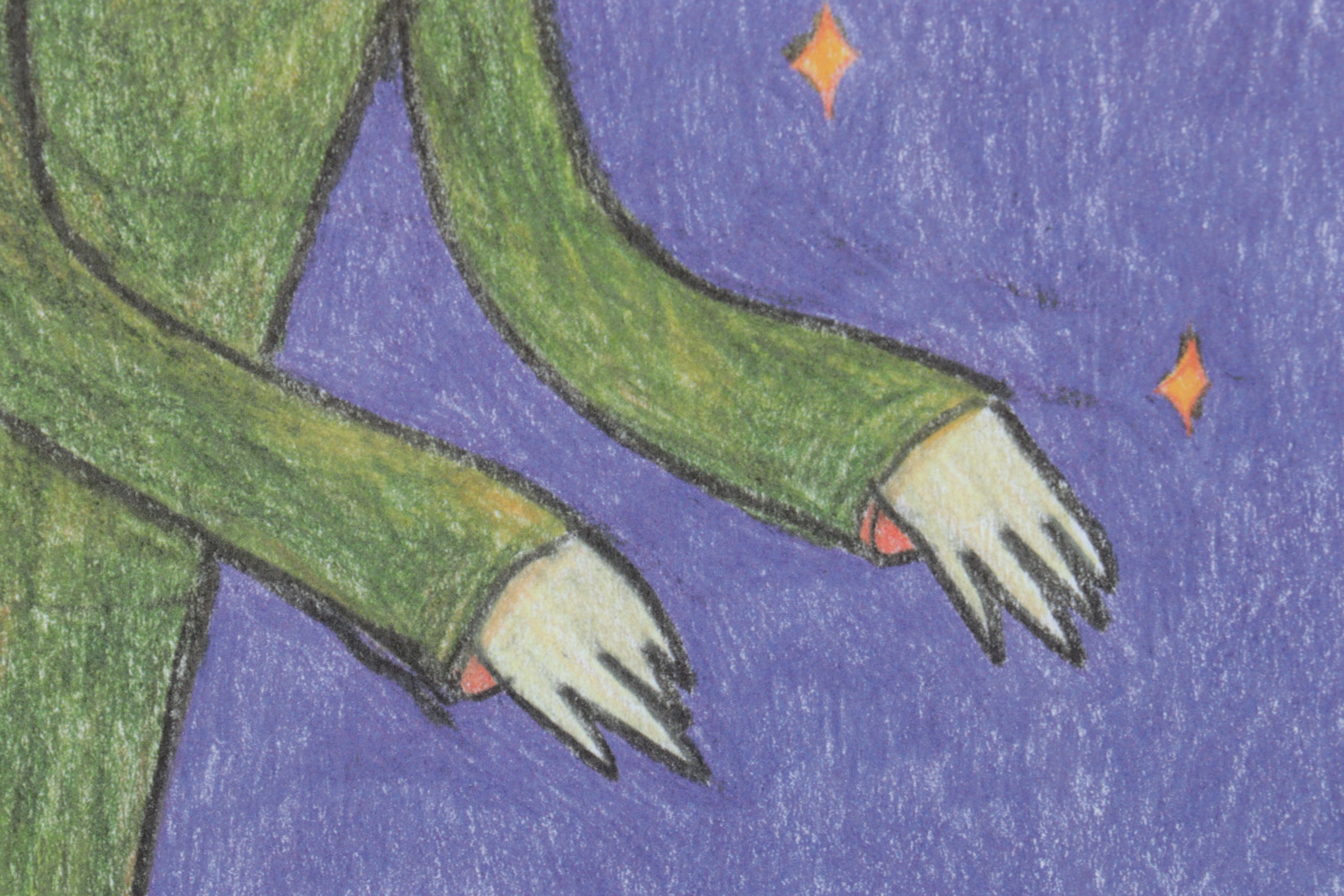 Yoshitomo Nara Offset Lithograph "Somnambulate" from "Drawing File," 2005