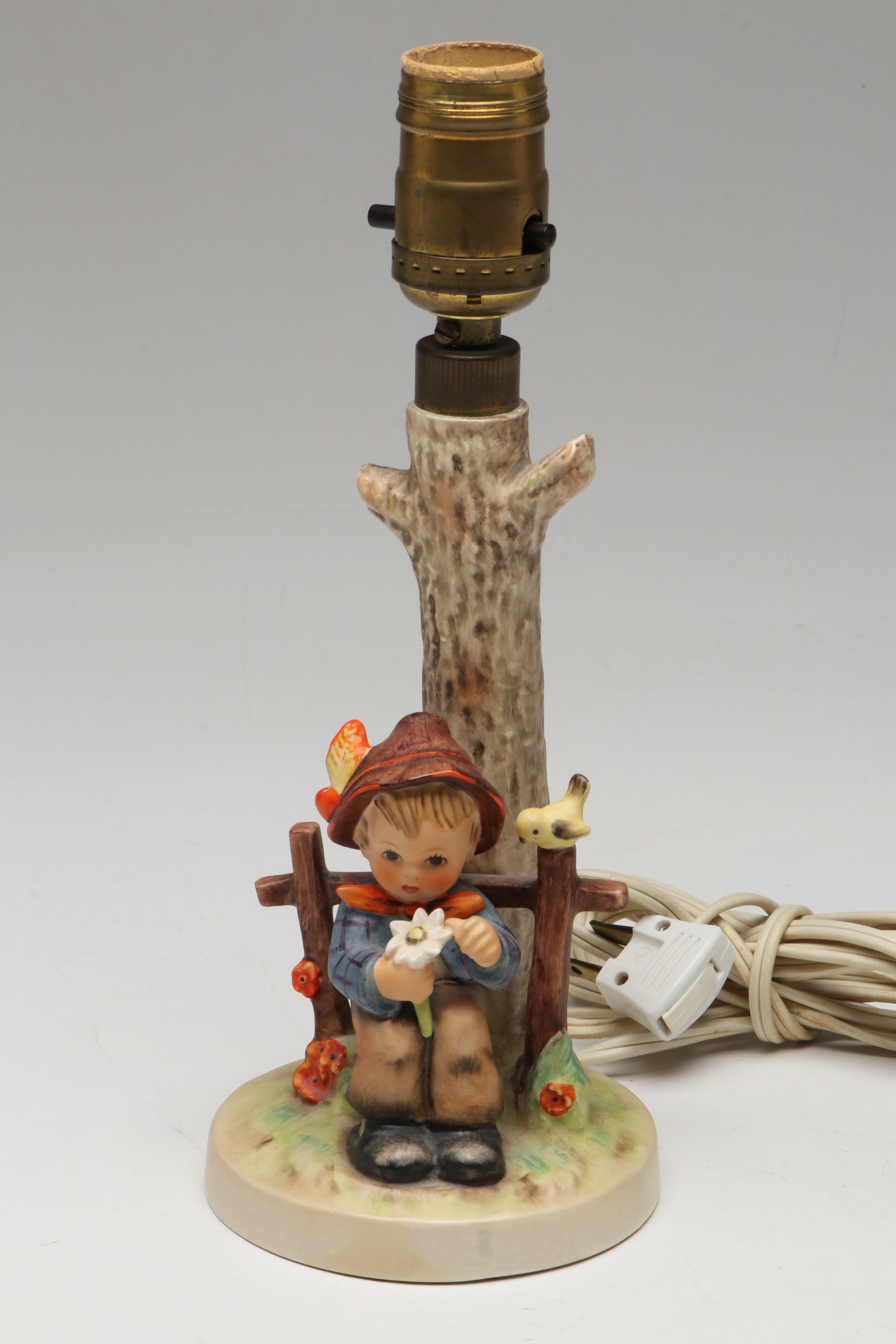 Goebel Hummel Porcelain Angel Candelabra with Other Décor