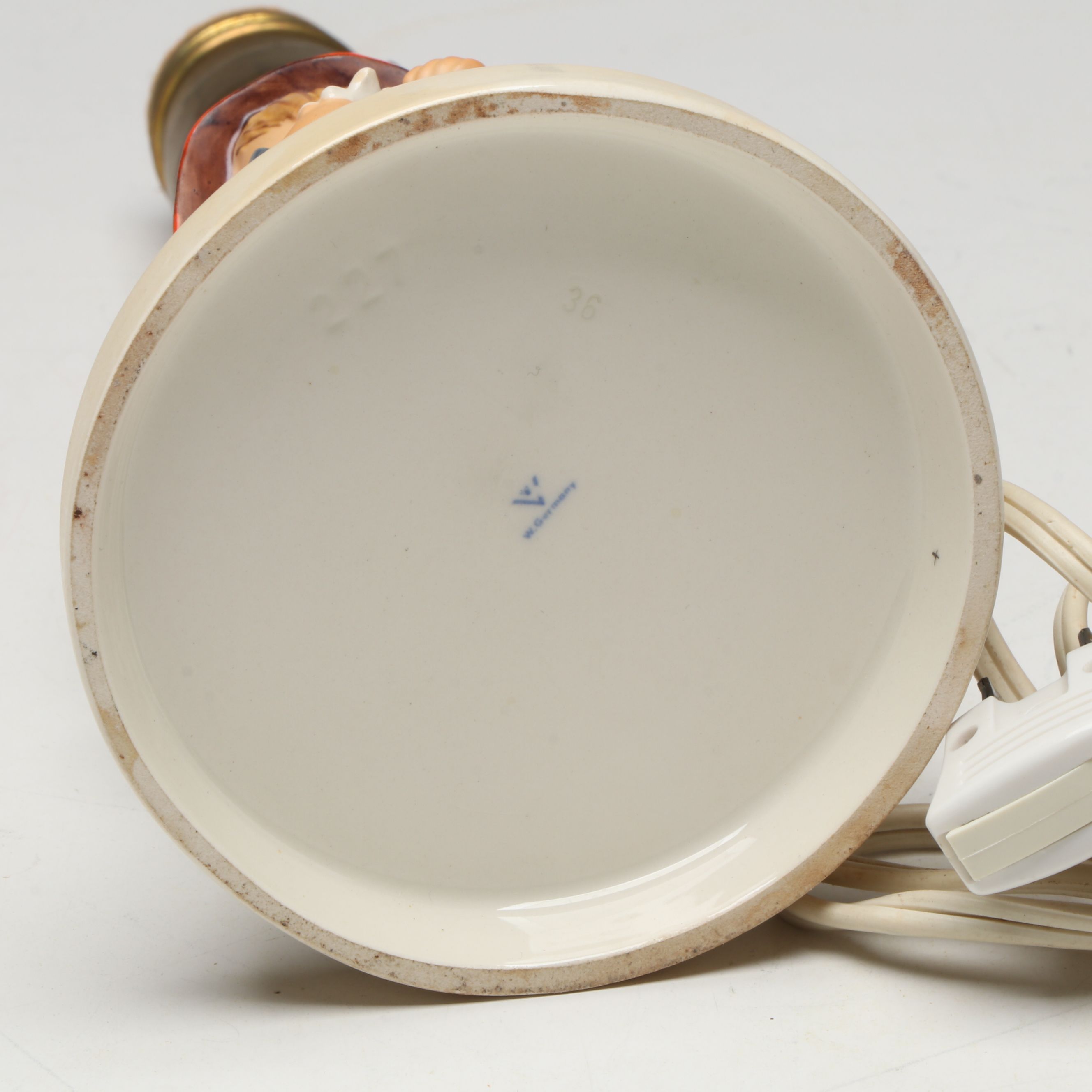 Goebel Hummel Porcelain Angel Candelabra with Other Décor