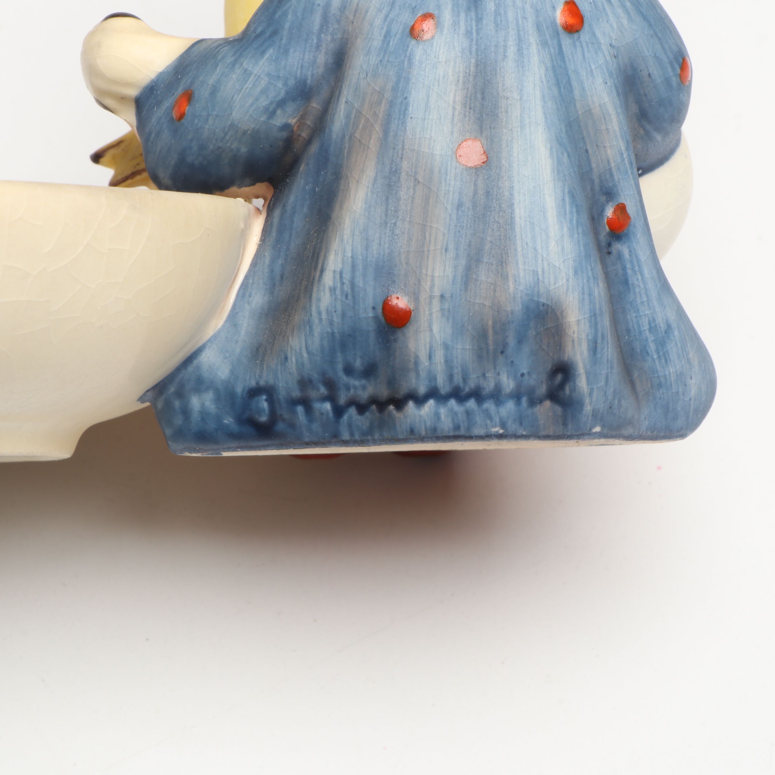 Goebel Hummel Porcelain Angel Candelabra with Other Décor