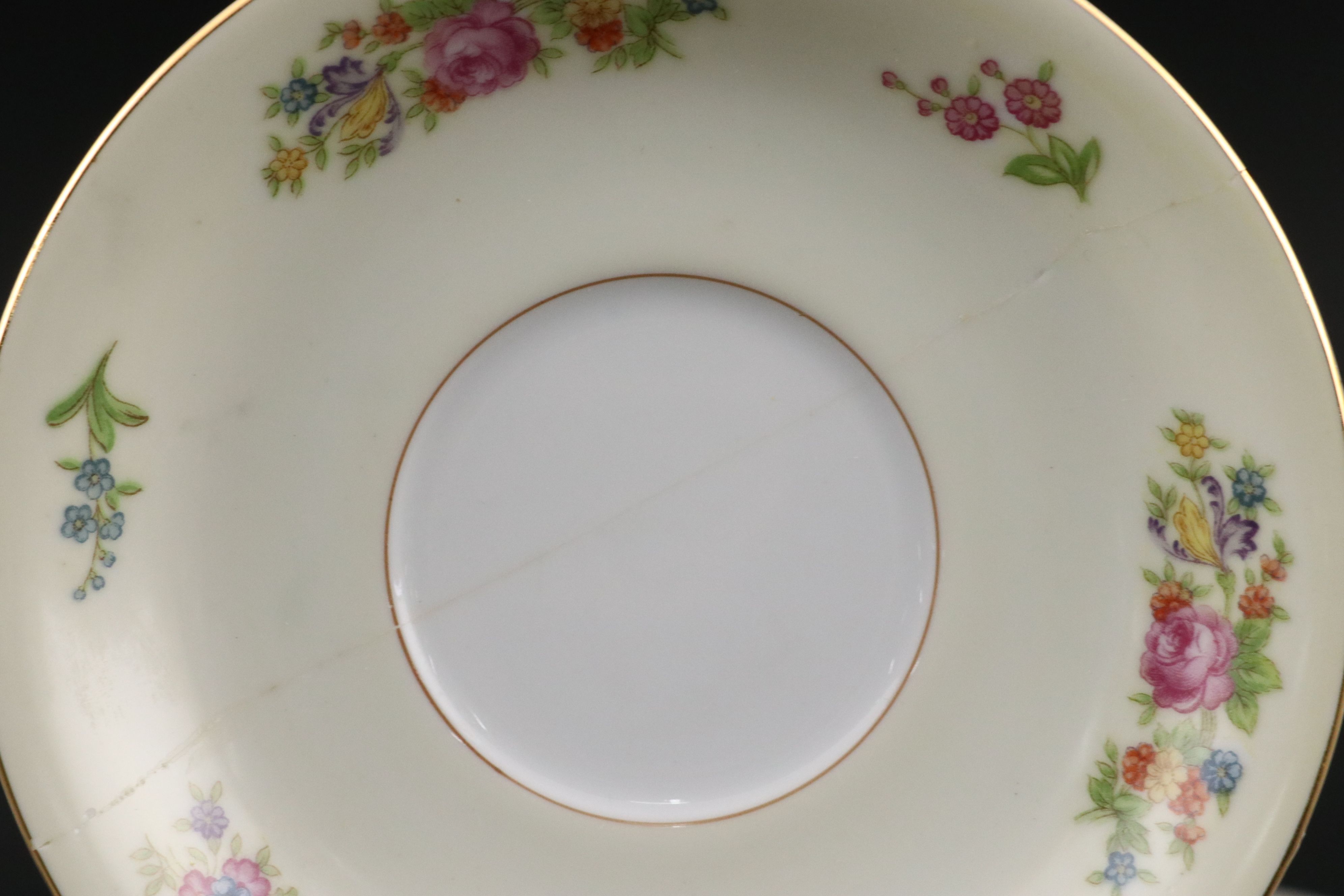 Rose China Occupied Japan RO52 Gilt Edge Dinnerware, 1946–1952