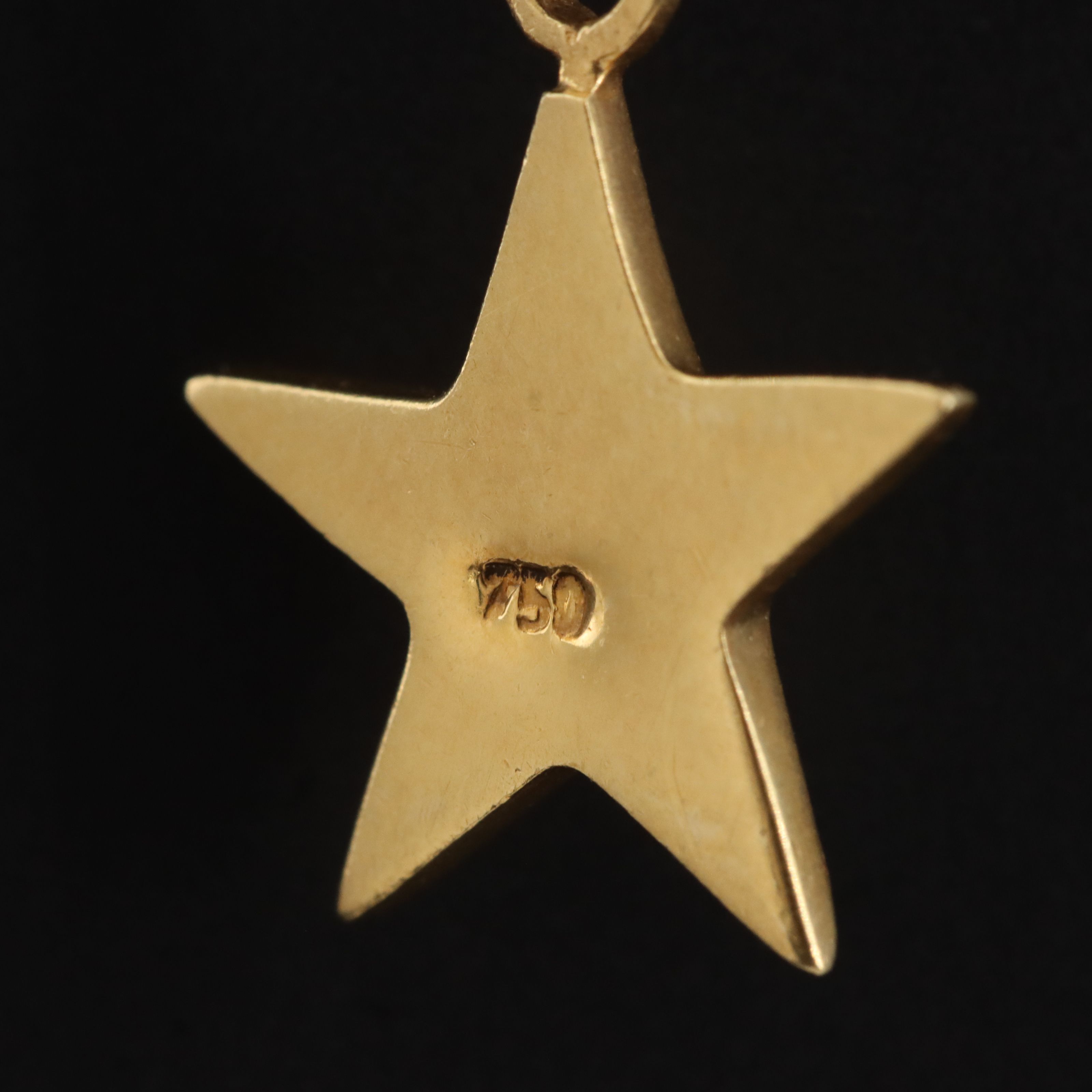18K Star Charm