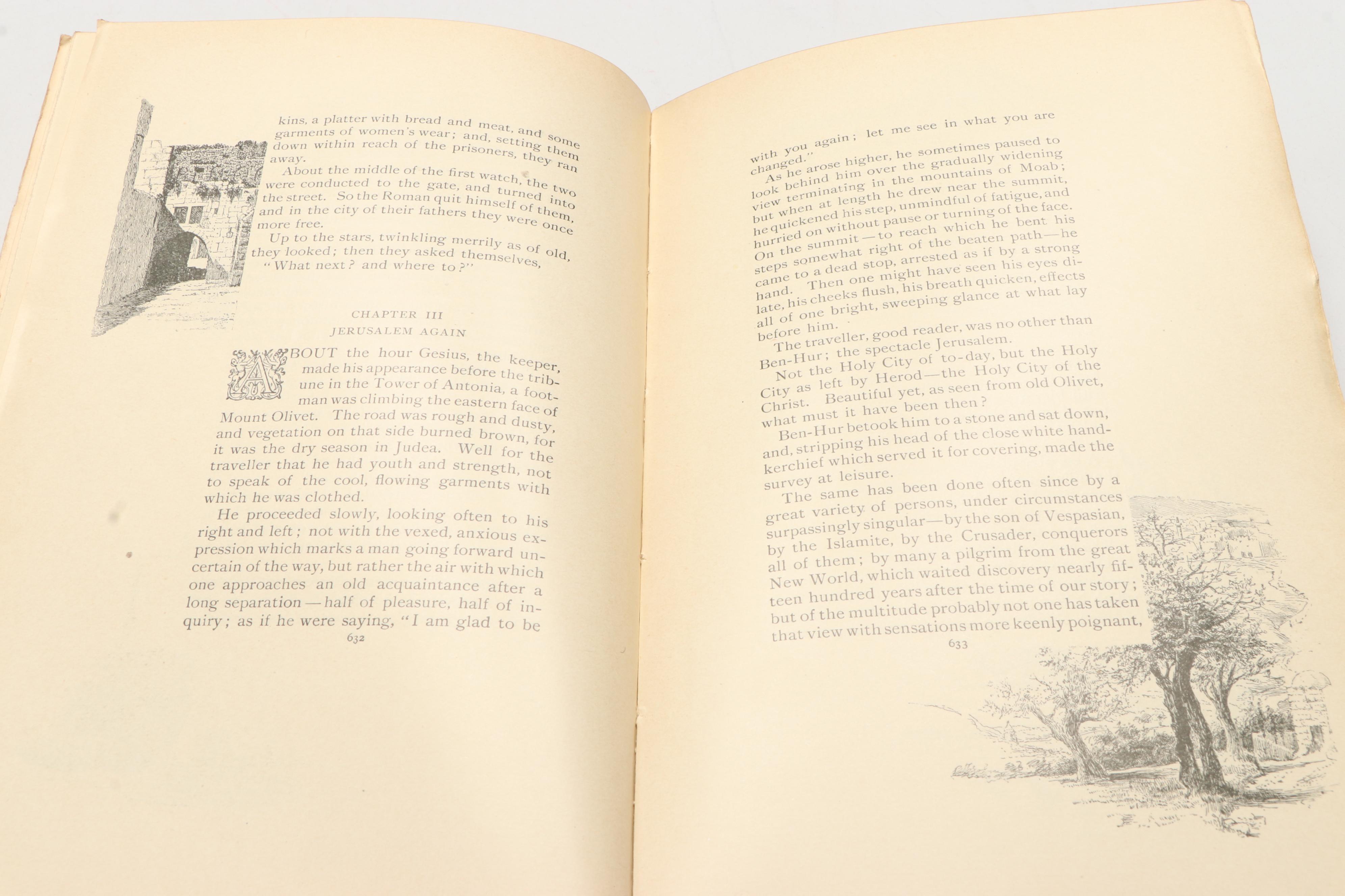 Garfield Edition "Ben-Hur" Two-Volume Box Set by Lew Wallace, 1893
